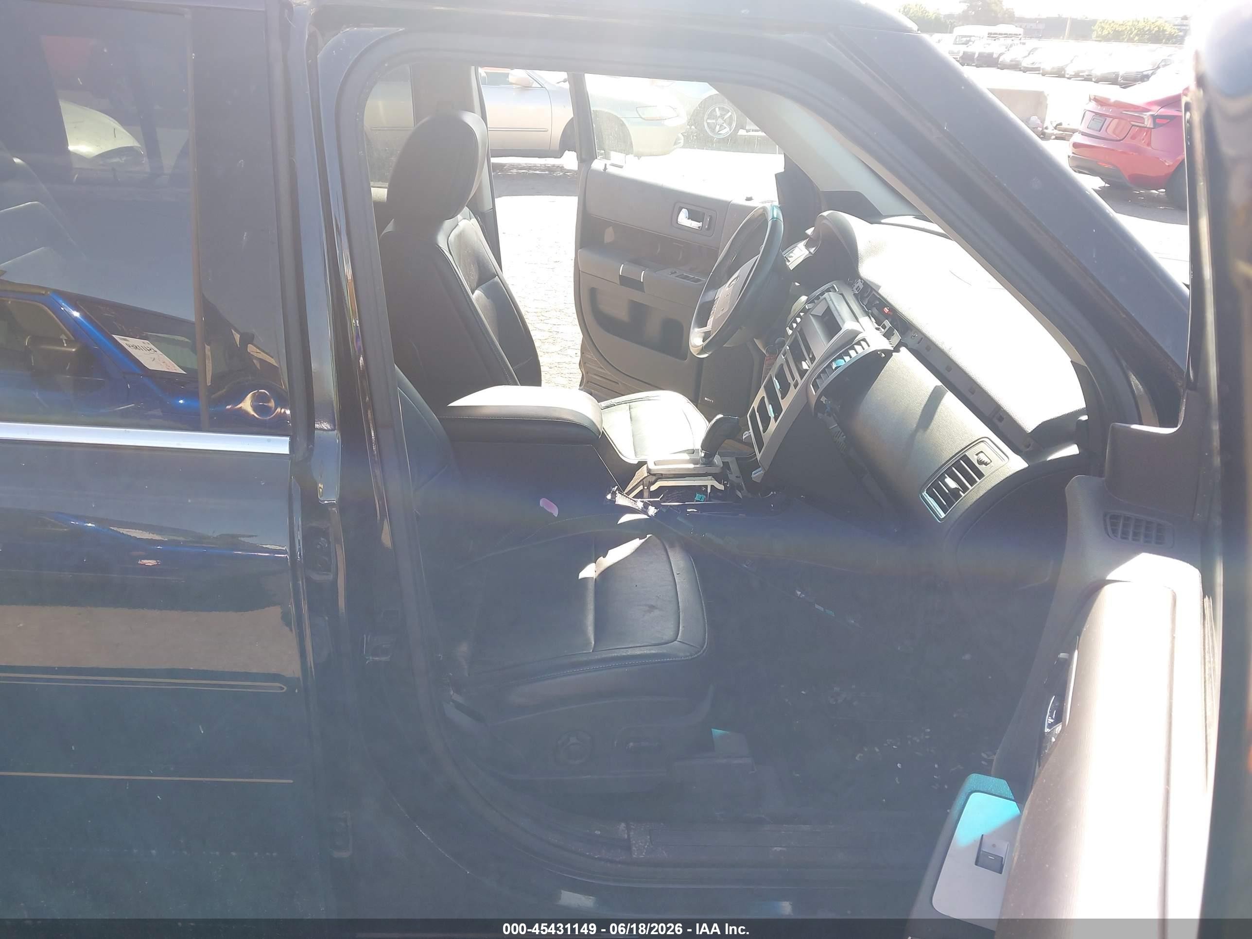 2009 Ford Flex Sel Black vin: 2FMDK52C49BA37544