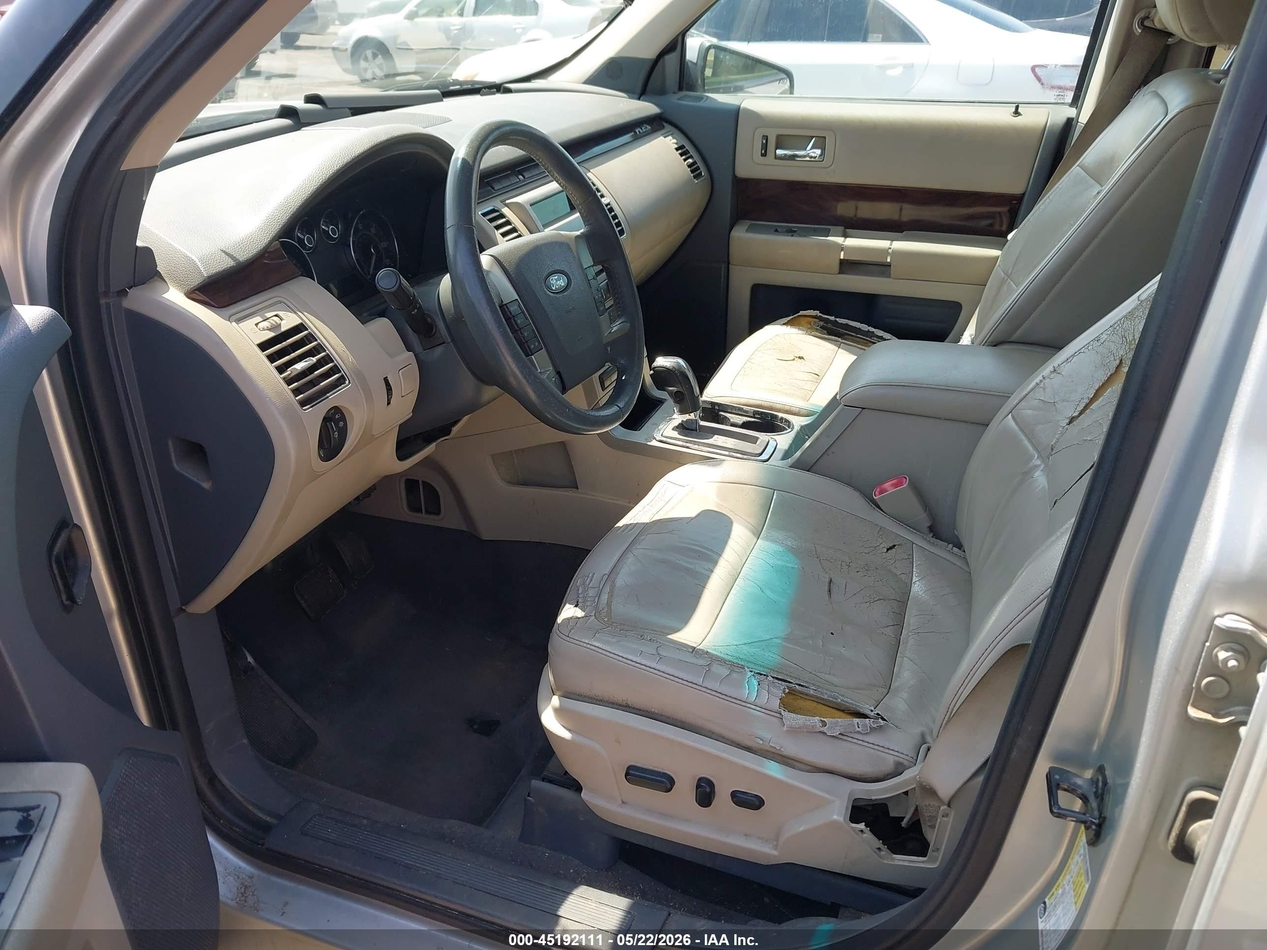 2009 Ford Flex Sel Silver vin: 2FMDK52C49BB02604