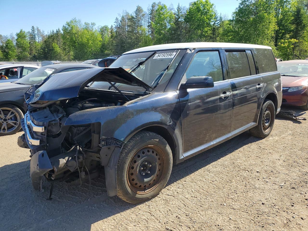 2009 Ford Flex Sel Blue vin: 2FMDK52C59BA06772
