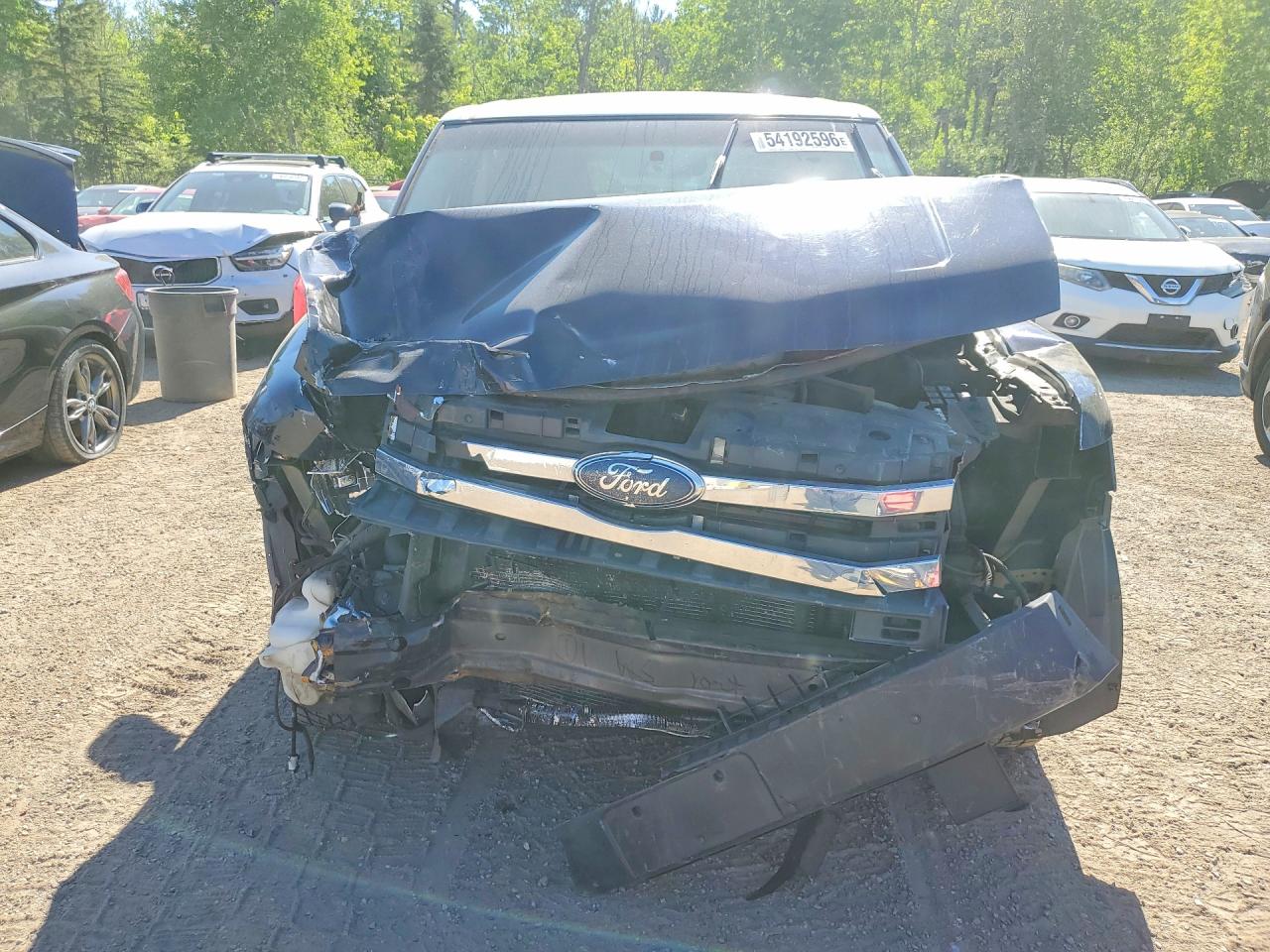 2009 Ford Flex Sel Blue vin: 2FMDK52C59BA06772
