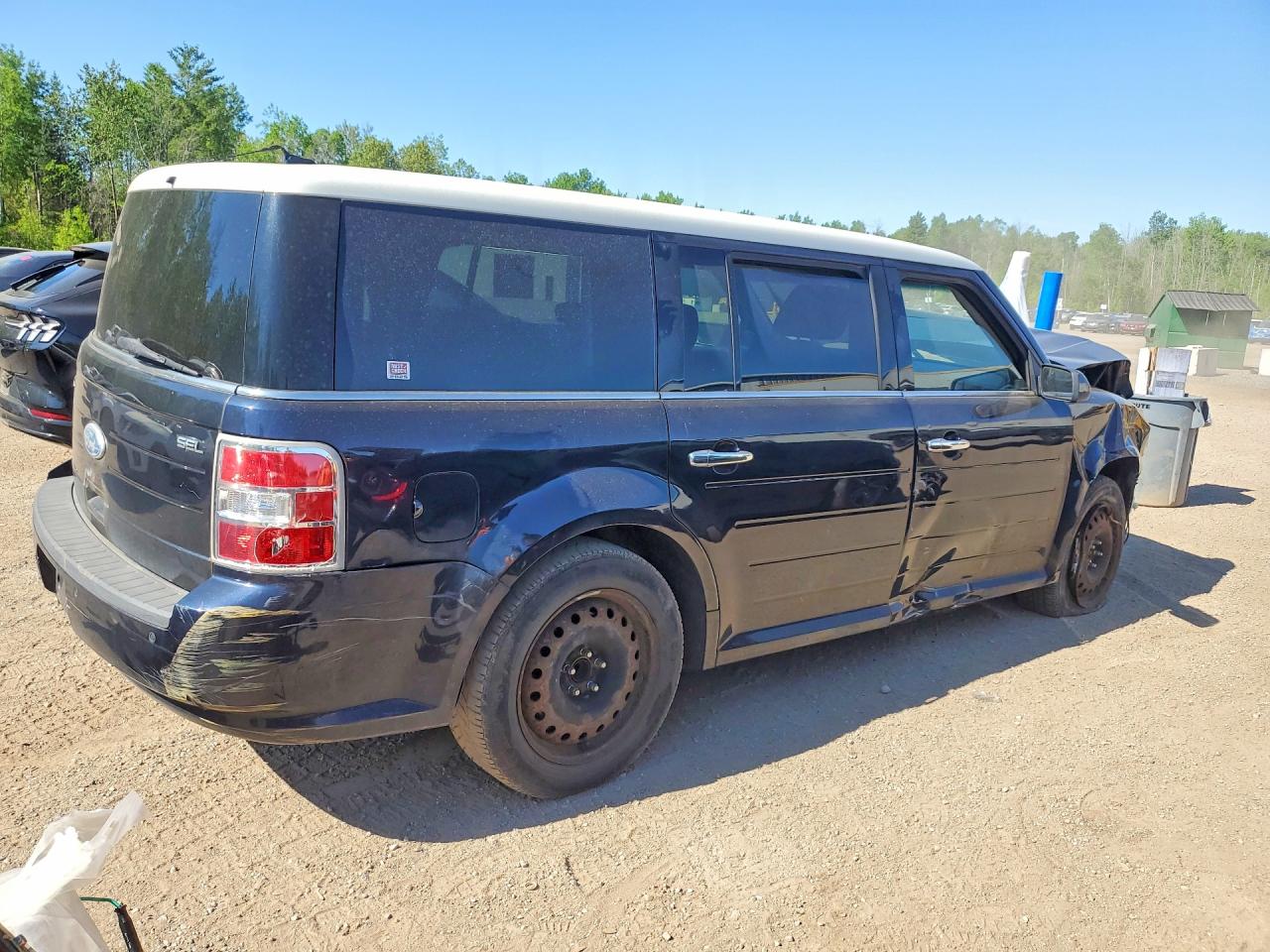 2009 Ford Flex Sel Blue vin: 2FMDK52C59BA06772