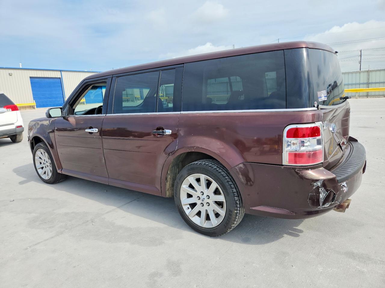 2009 Ford Flex Sel Burgundy vin: 2FMDK52C59BA10062