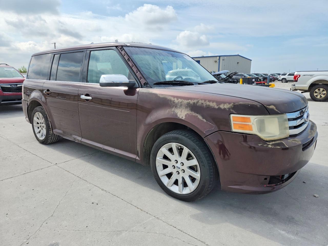 2009 Ford Flex Sel Burgundy vin: 2FMDK52C59BA10062