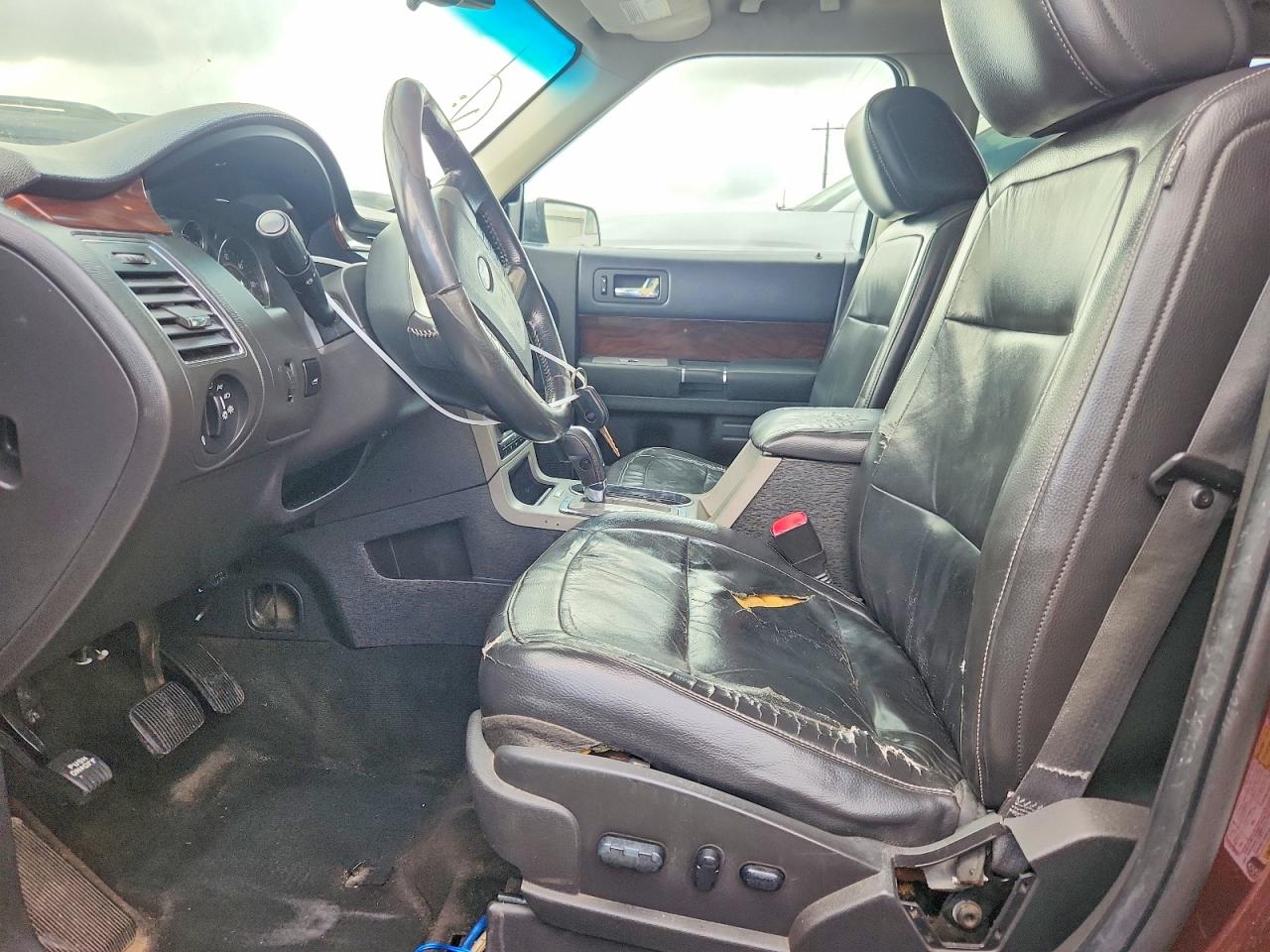 2009 Ford Flex Sel Burgundy vin: 2FMDK52C59BA10062