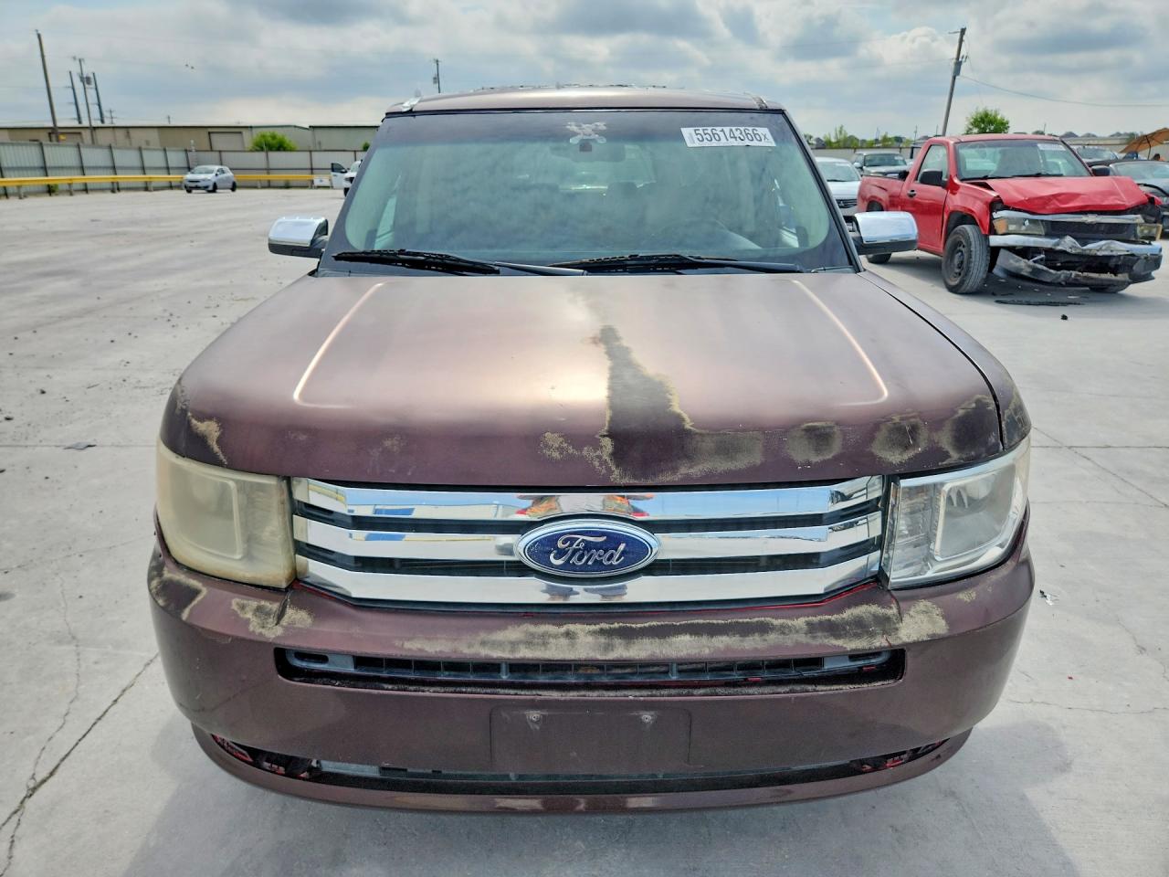 2009 Ford Flex Sel Burgundy vin: 2FMDK52C59BA10062