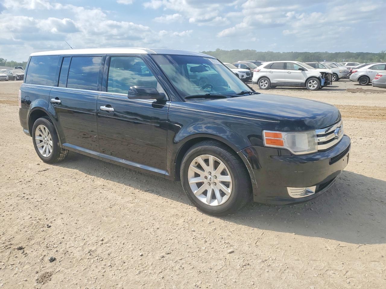 2009 Ford Flex Sel Black vin: 2FMDK52C59BA23197