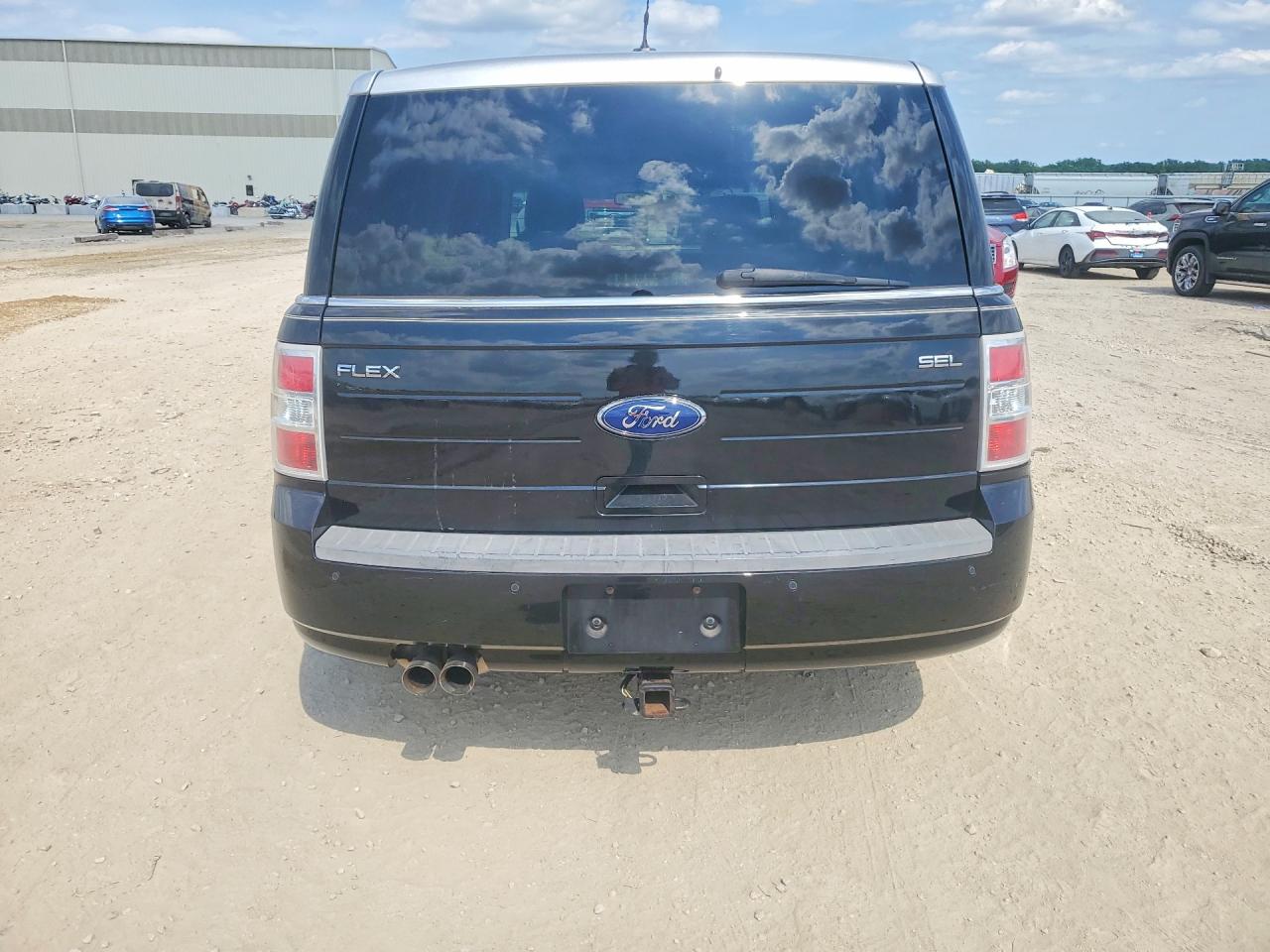 2009 Ford Flex Sel Black vin: 2FMDK52C59BA23197