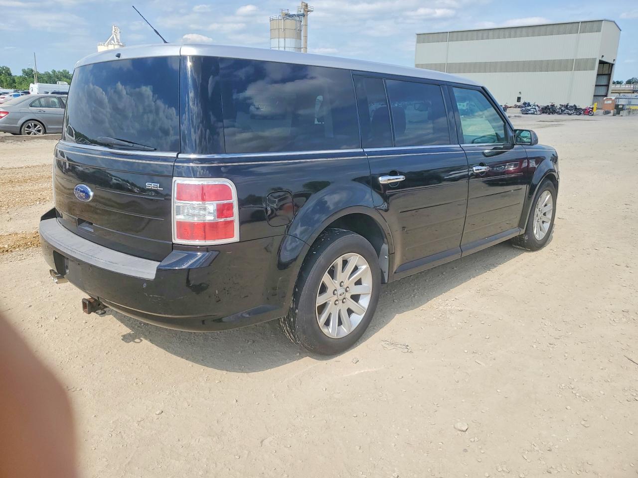 2009 Ford Flex Sel Black vin: 2FMDK52C59BA23197