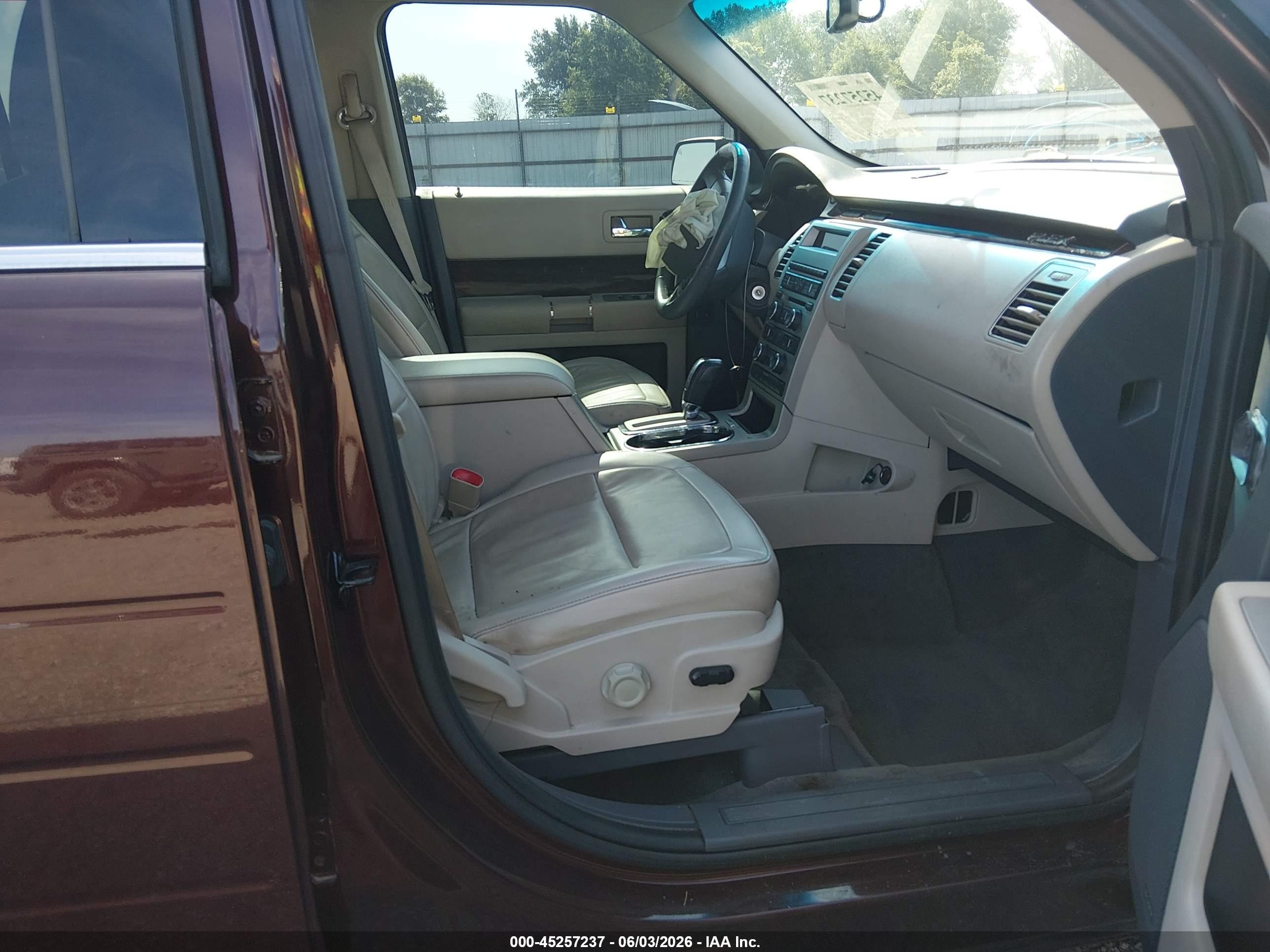 2009 Ford Flex Sel Maroon vin: 2FMDK52C59BA36712