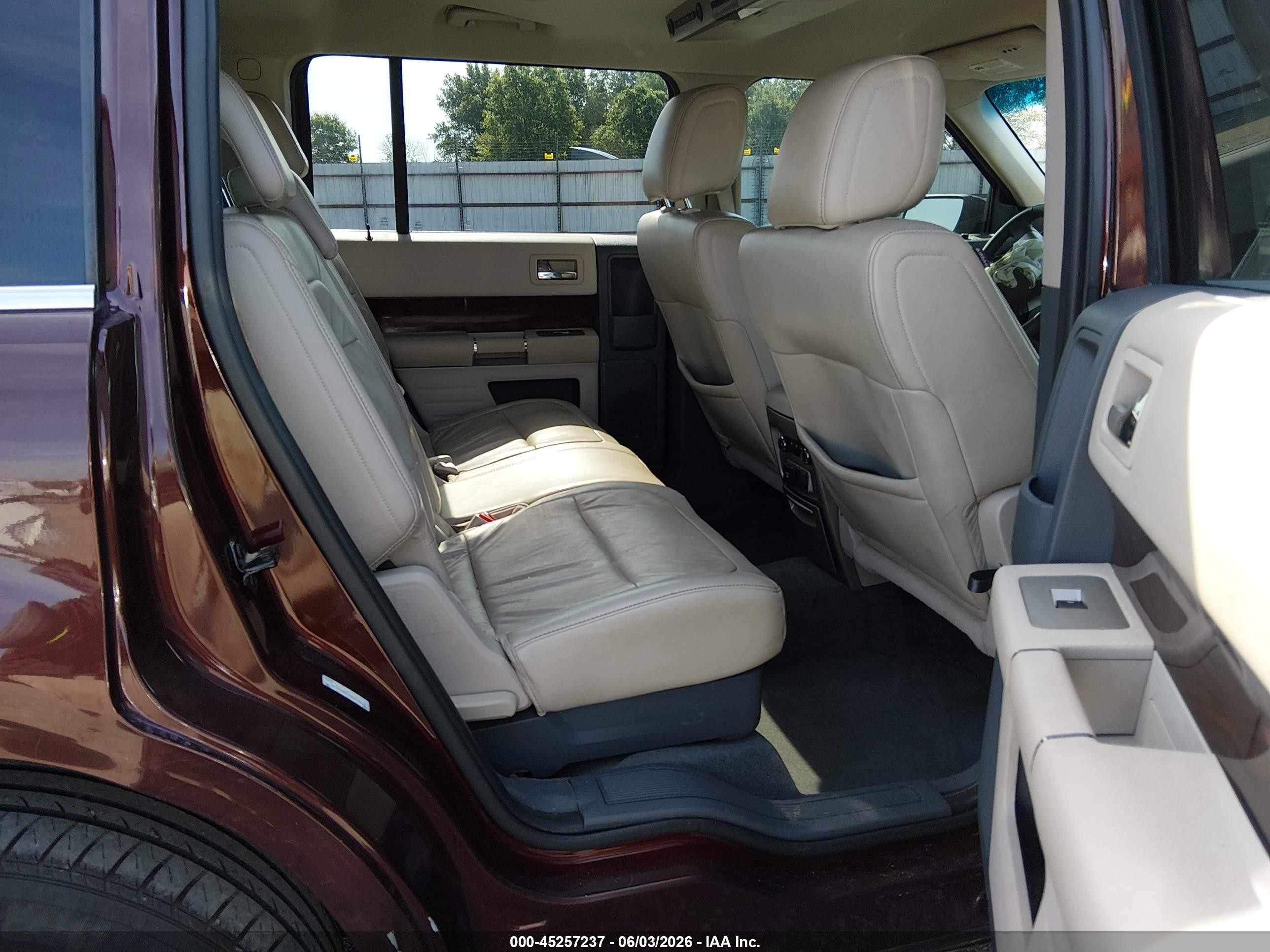 2009 Ford Flex Sel Maroon vin: 2FMDK52C59BA36712