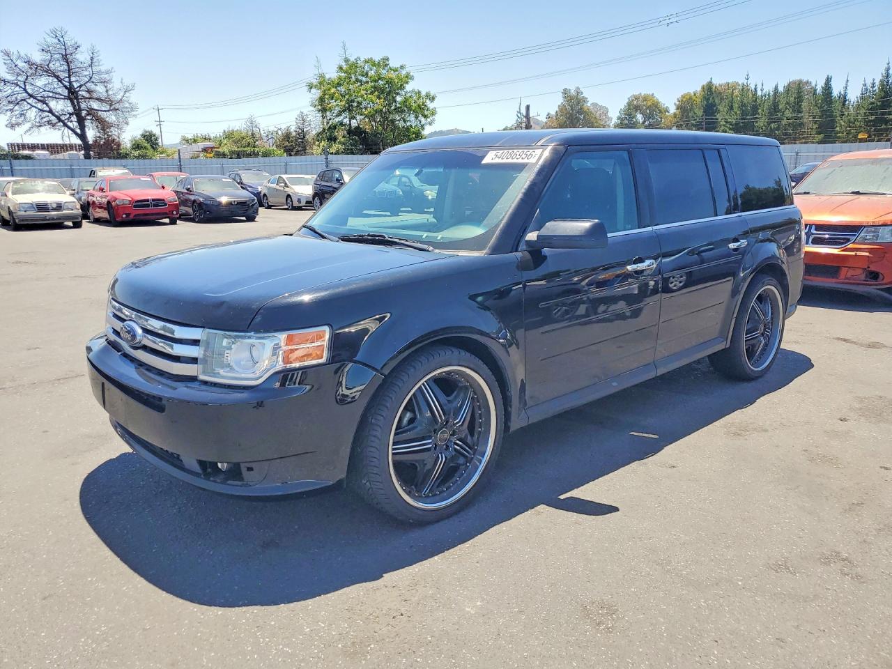 2009 Ford Flex Sel Black vin: 2FMDK52C69BA15299