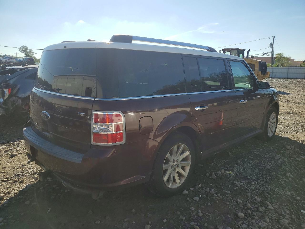 2009 Ford Flex Sel Red vin: 2FMDK52C69BA23015