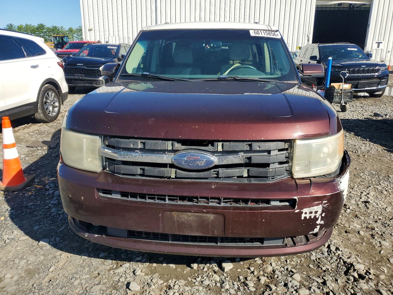 2009 Ford Flex Sel Red vin: 2FMDK52C69BA23015