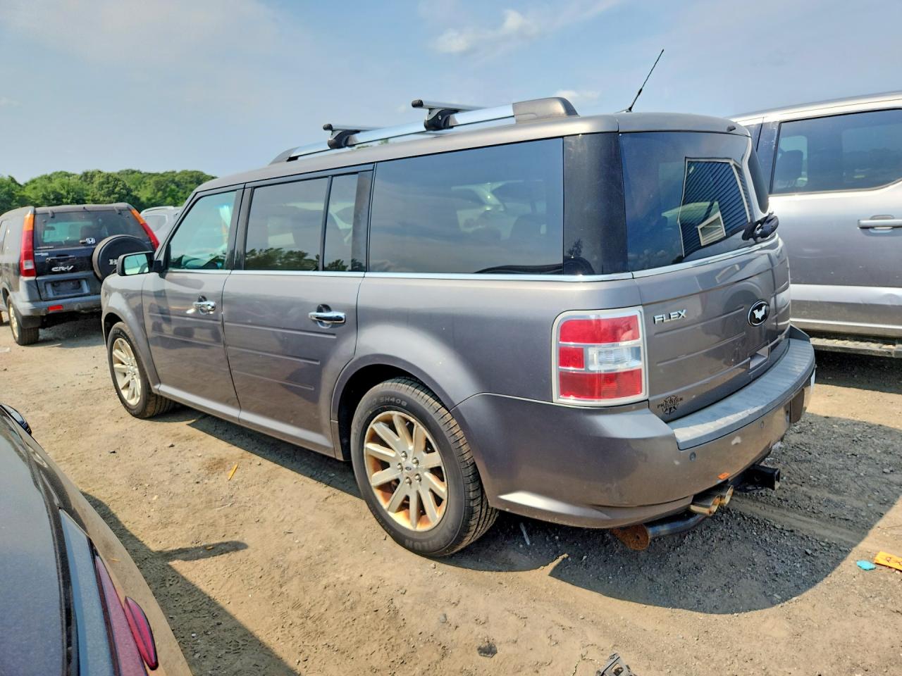 2009 Ford Flex Sel Gray vin: 2FMDK52C79BA08572