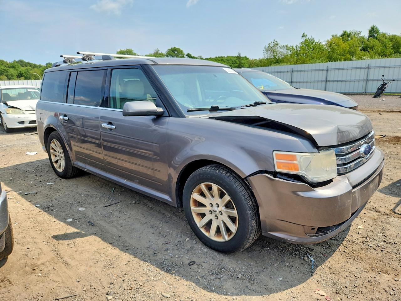 2009 Ford Flex Sel Gray vin: 2FMDK52C79BA08572
