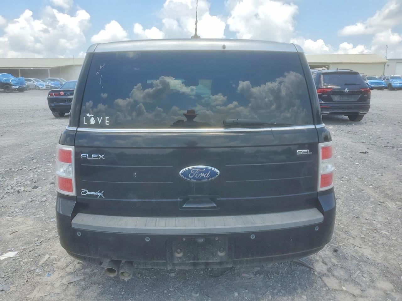 2009 Ford Flex Sel Black vin: 2FMDK52C79BA35920