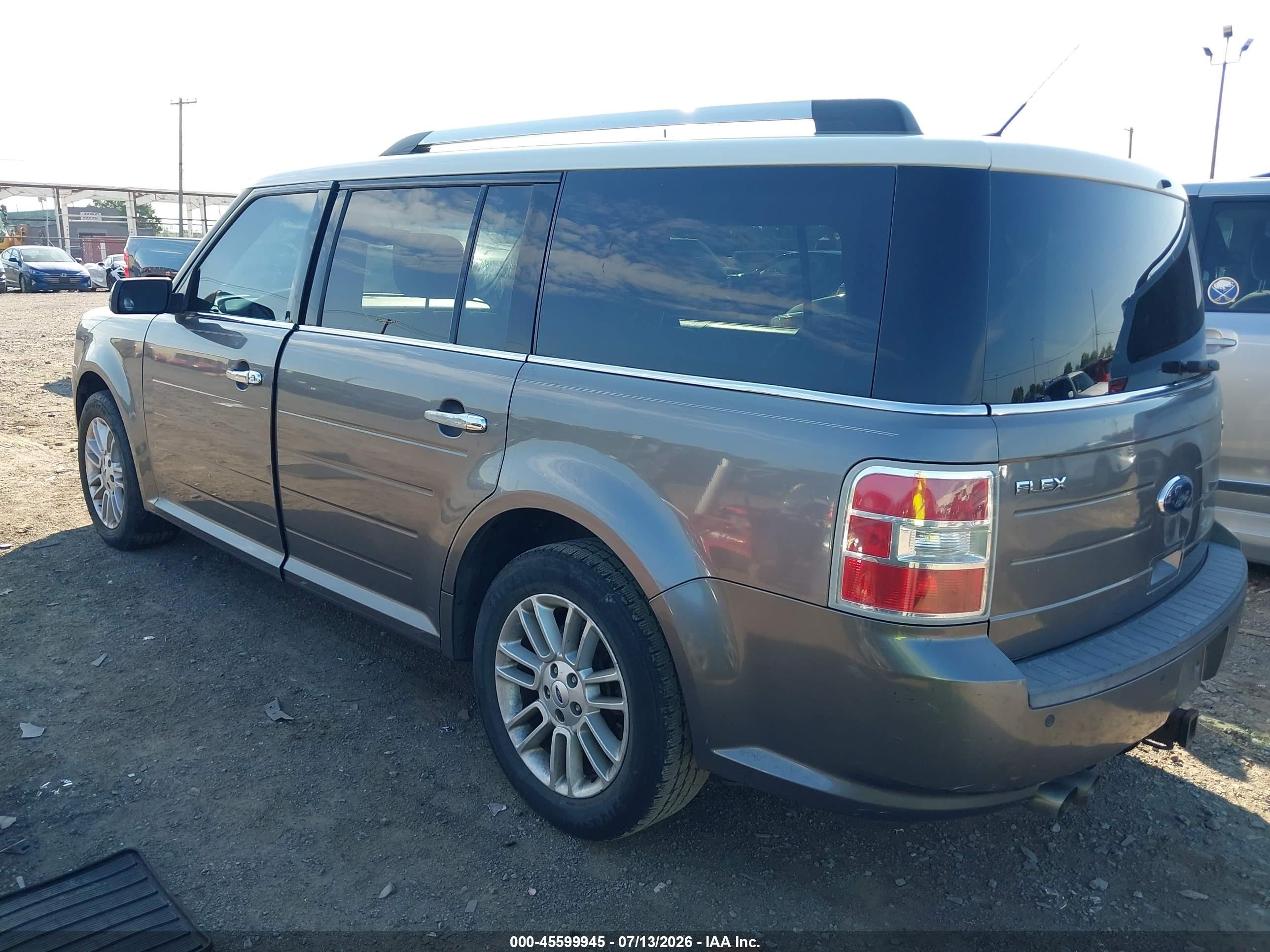 2009 Ford Flex Sel Gray vin: 2FMDK52C89BA05101