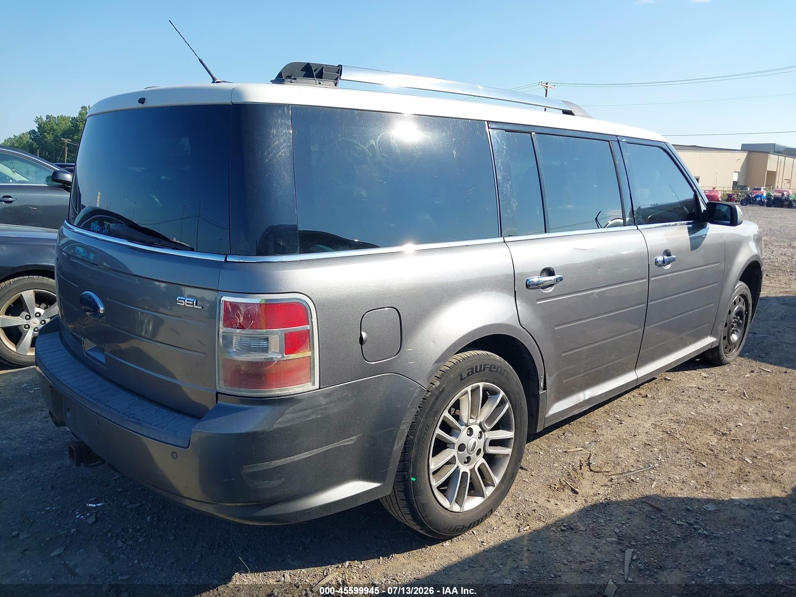 2009 Ford Flex Sel Gray vin: 2FMDK52C89BA05101