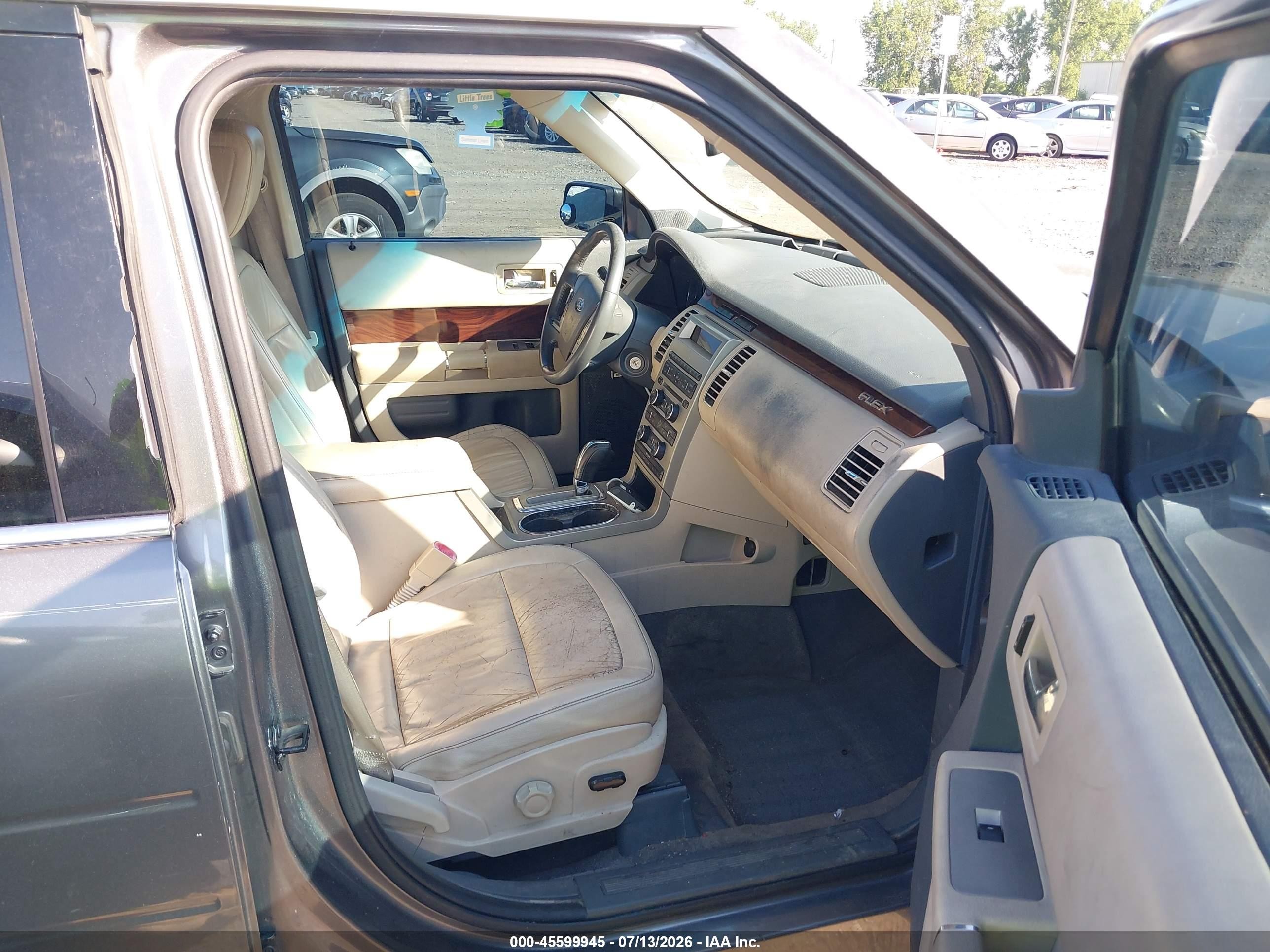 2009 Ford Flex Sel Gray vin: 2FMDK52C89BA05101