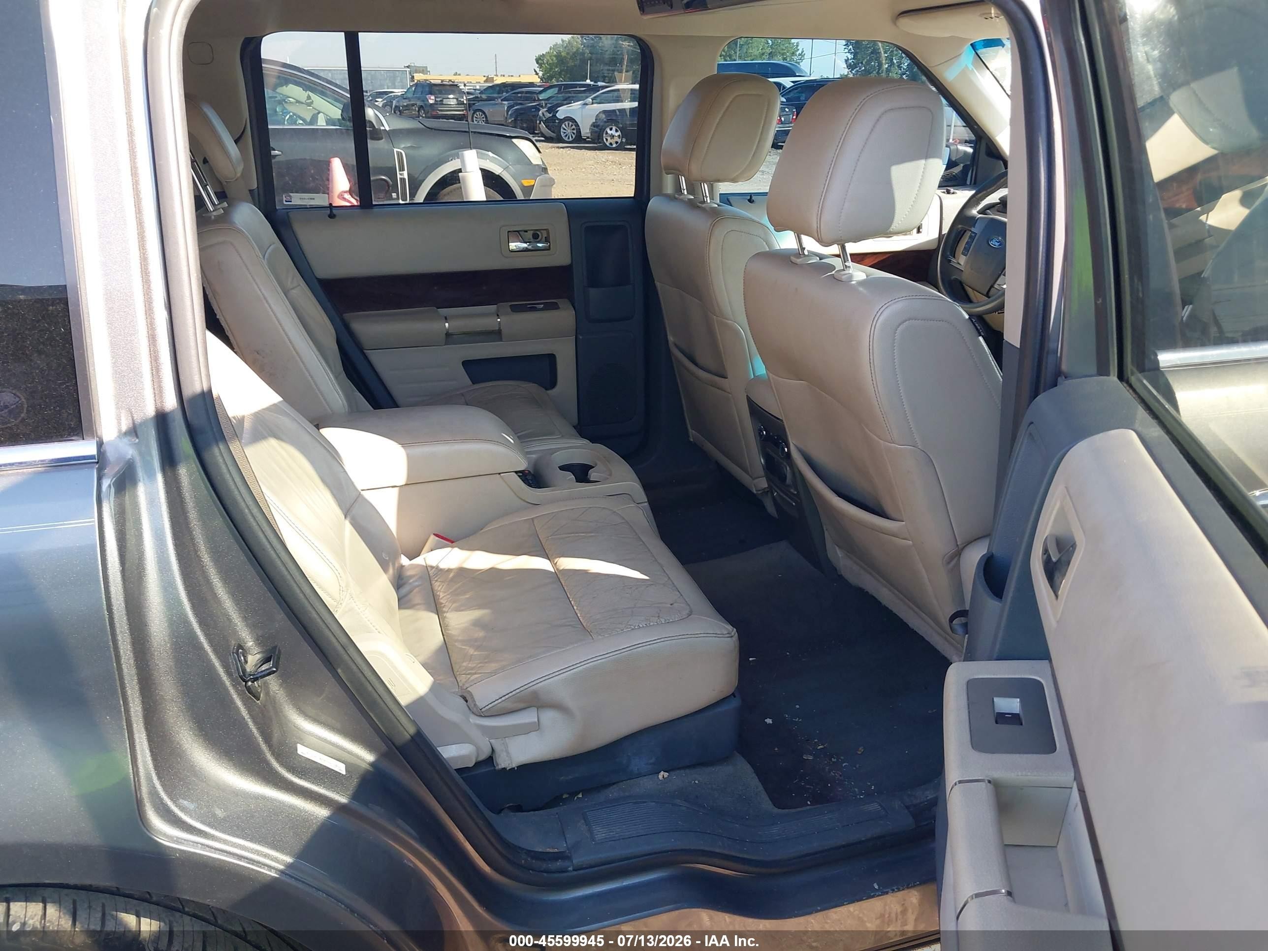 2009 Ford Flex Sel Gray vin: 2FMDK52C89BA05101
