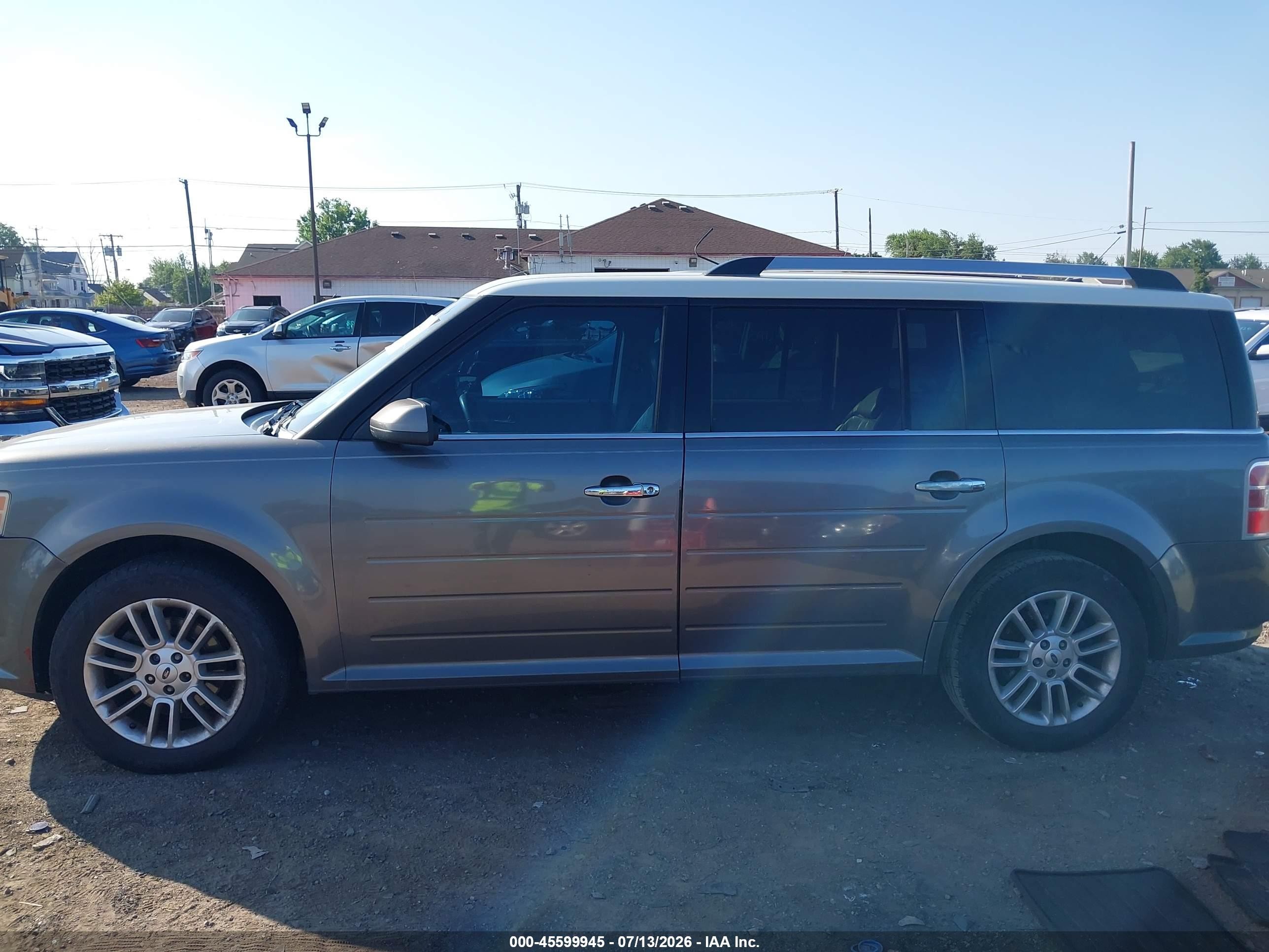 2009 Ford Flex Sel Gray vin: 2FMDK52C89BA05101