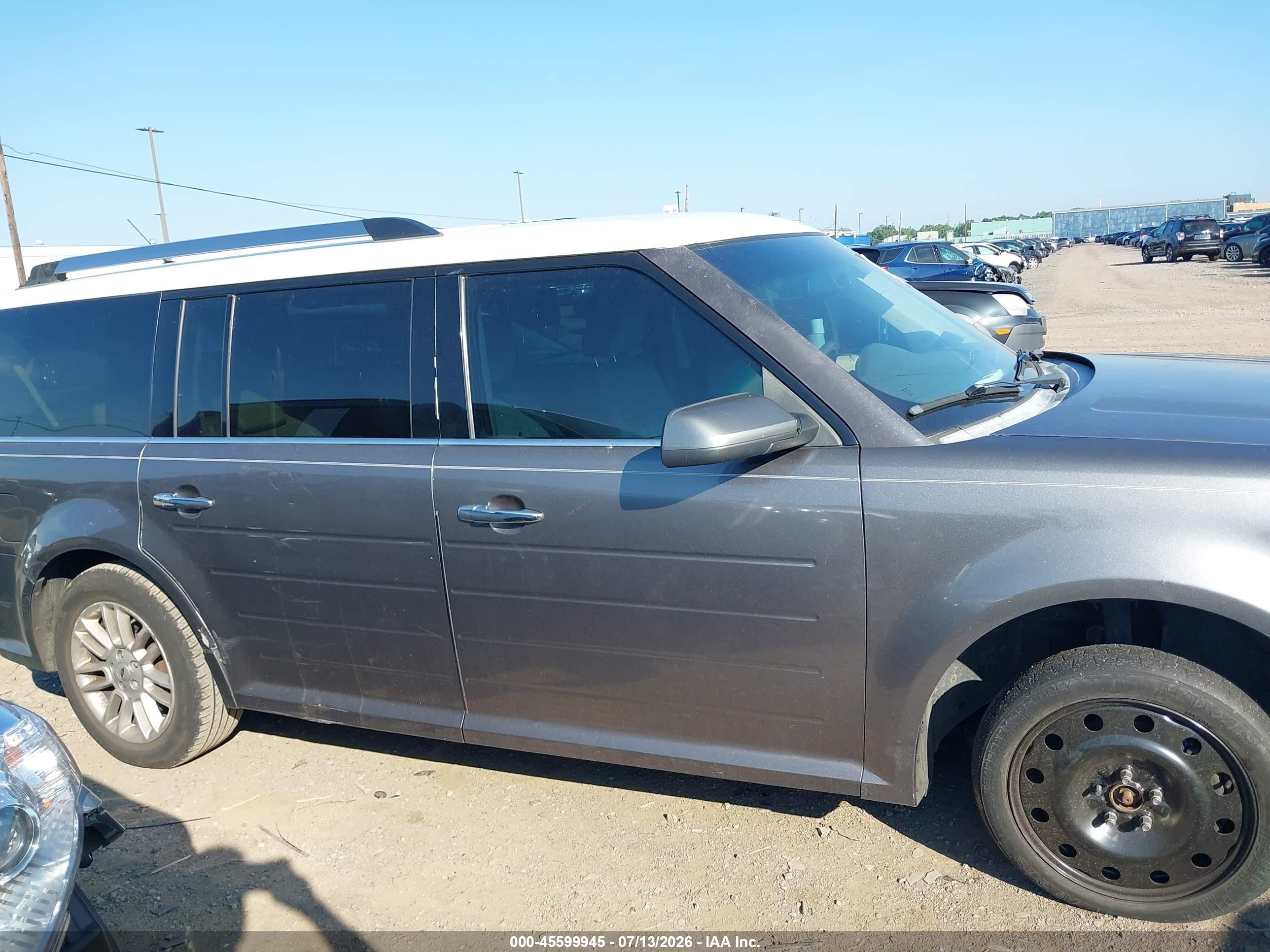 2009 Ford Flex Sel Gray vin: 2FMDK52C89BA05101