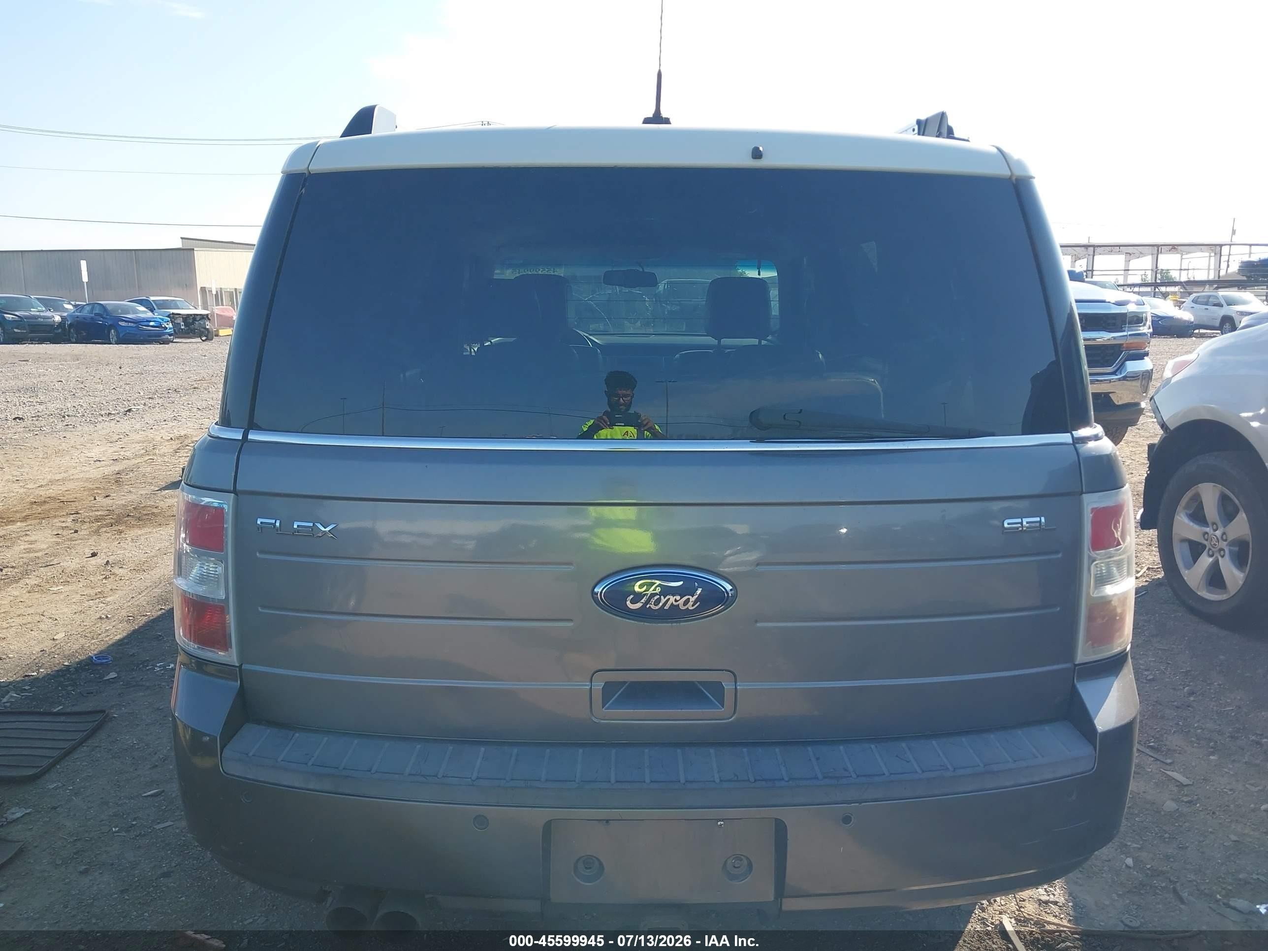 2009 Ford Flex Sel Gray vin: 2FMDK52C89BA05101
