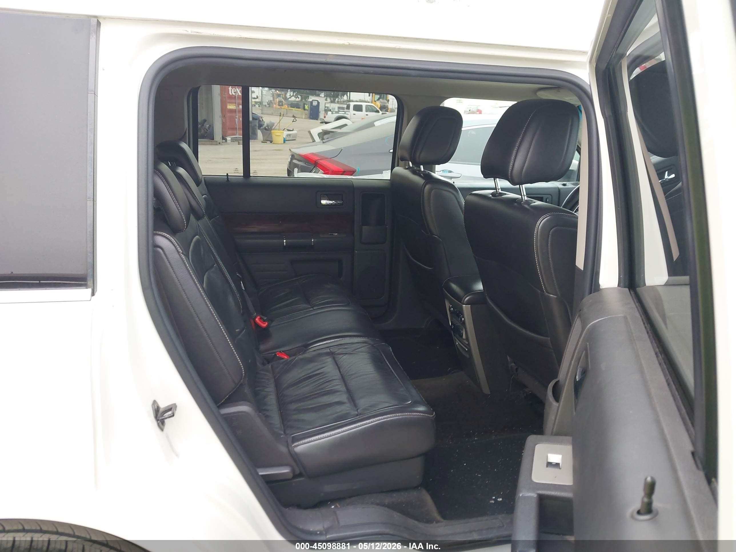 2009 Ford Flex Sel White vin: 2FMDK52C89BA20410
