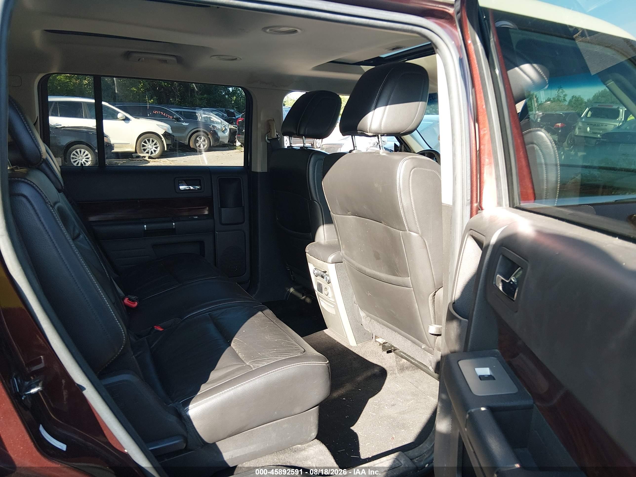 2009 Ford Flex Sel Темно-бордовый vin: 2FMDK52C99BA05480