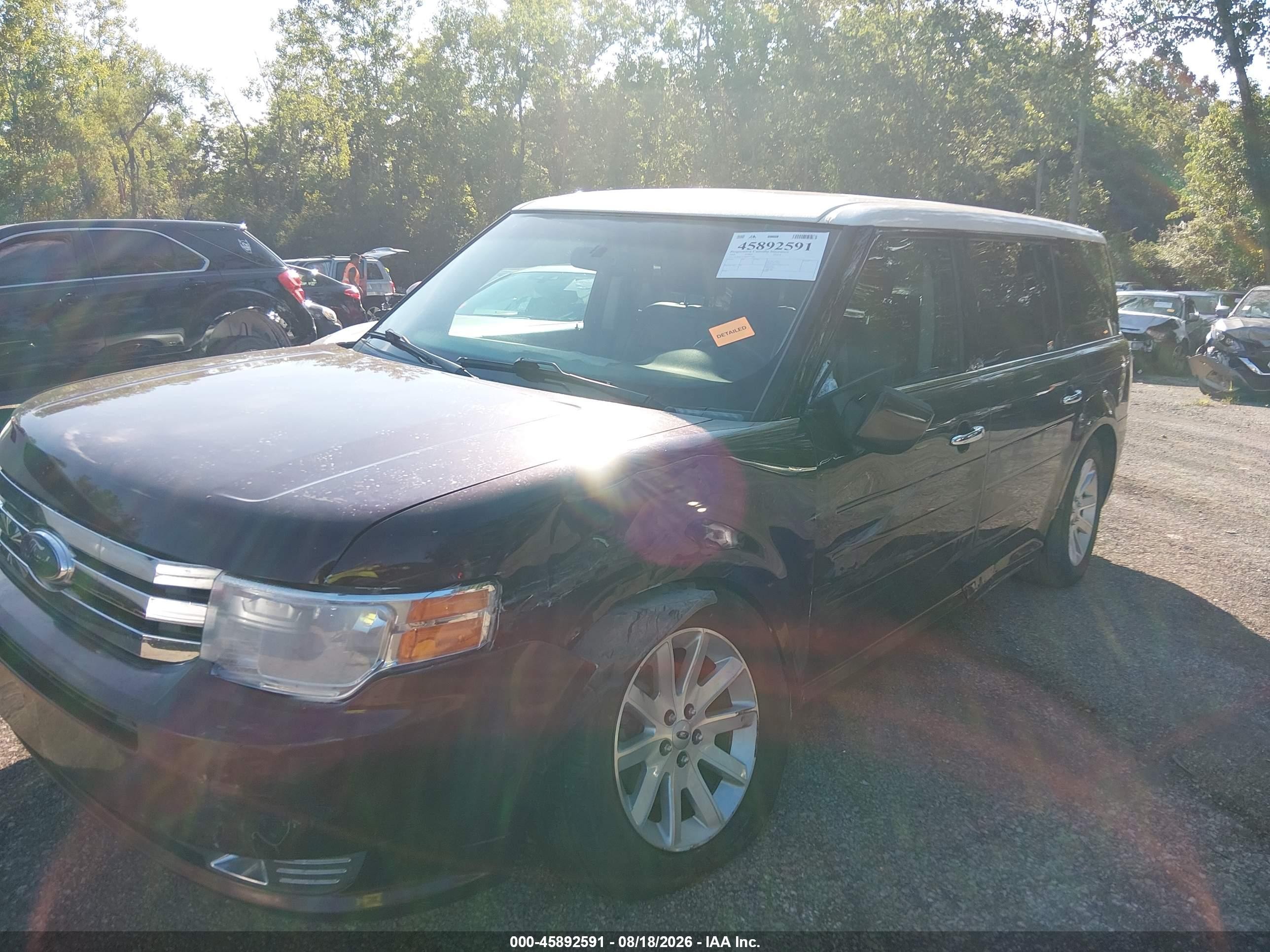 2009 Ford Flex Sel Темно-бордовый vin: 2FMDK52C99BA05480