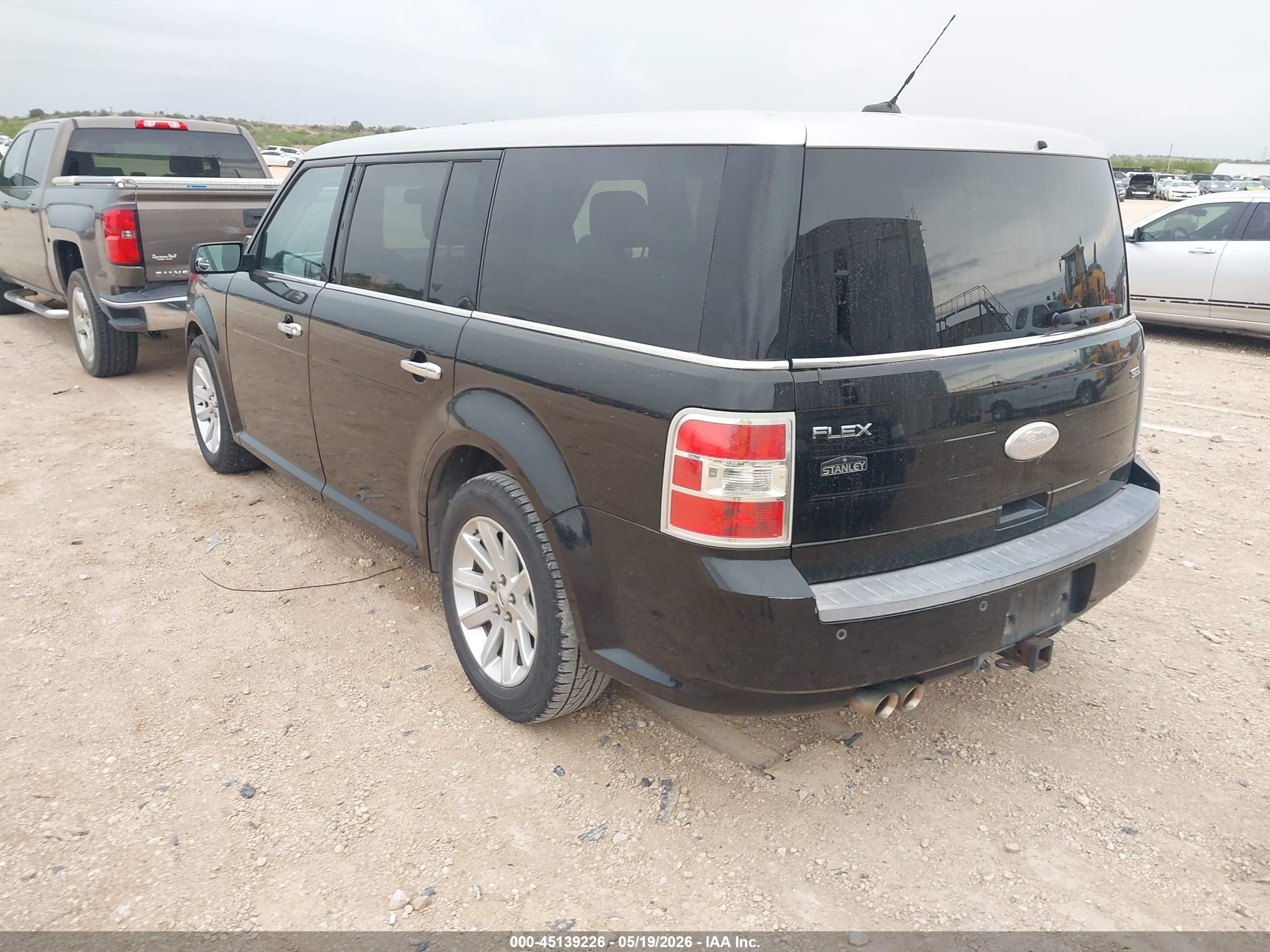 2009 Ford Flex Sel Черный vin: 2FMDK52C99BA36373