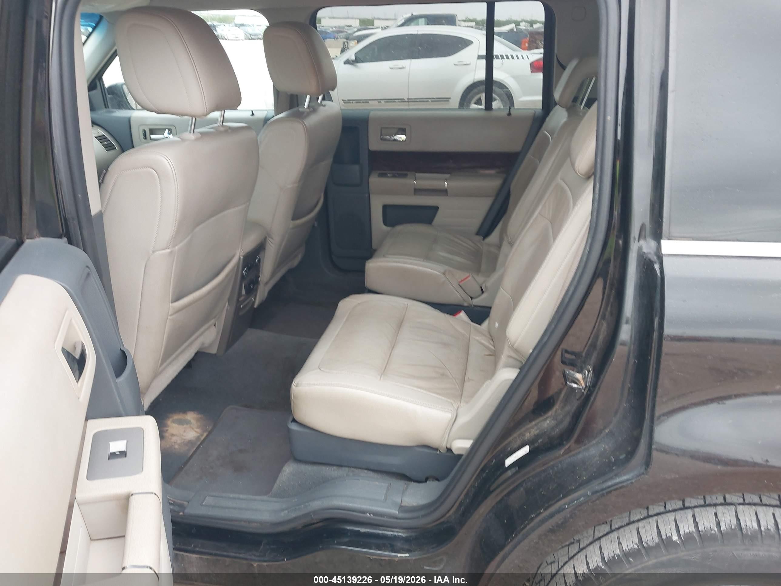2009 Ford Flex Sel Черный vin: 2FMDK52C99BA36373