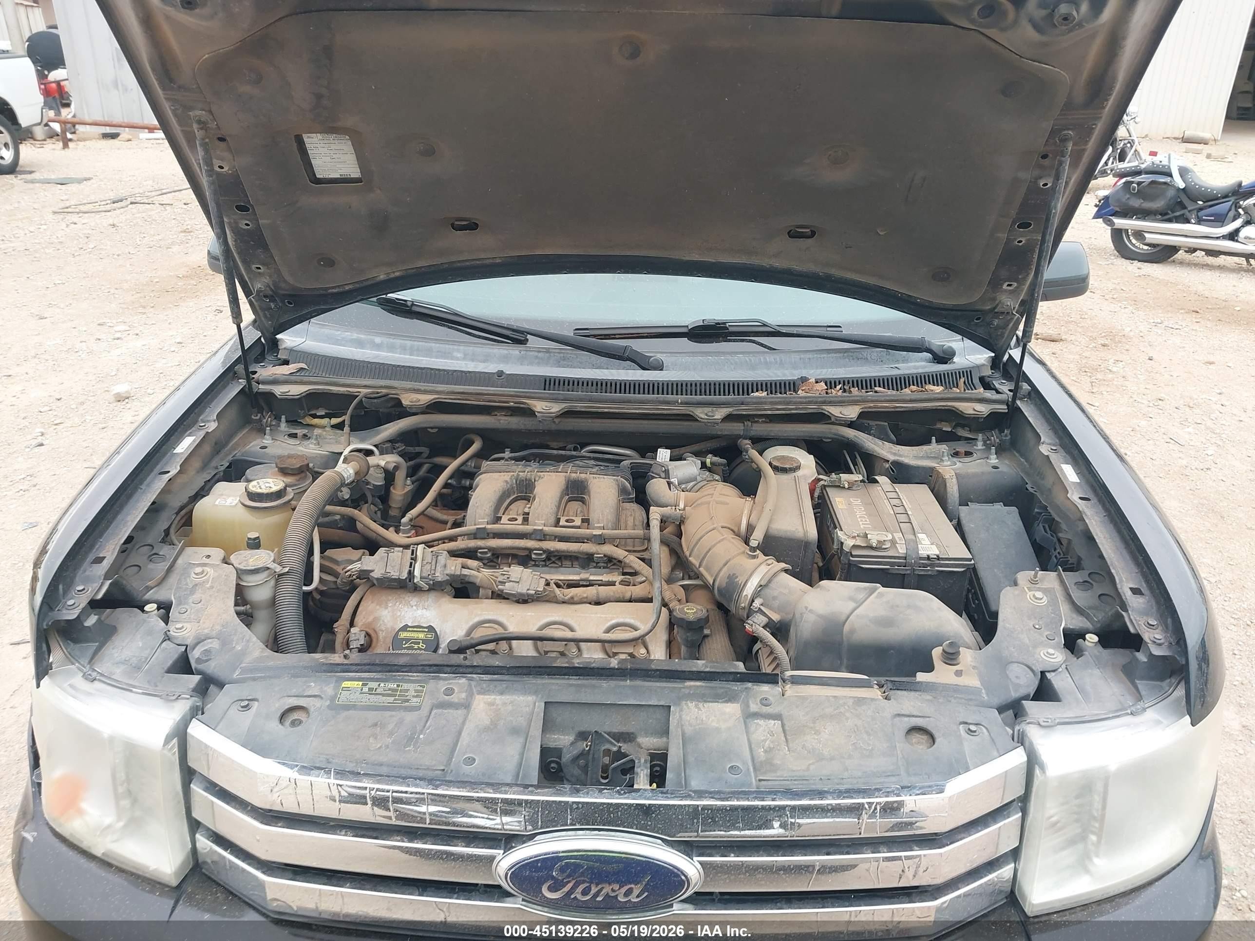 2009 Ford Flex Sel Черный vin: 2FMDK52C99BA36373
