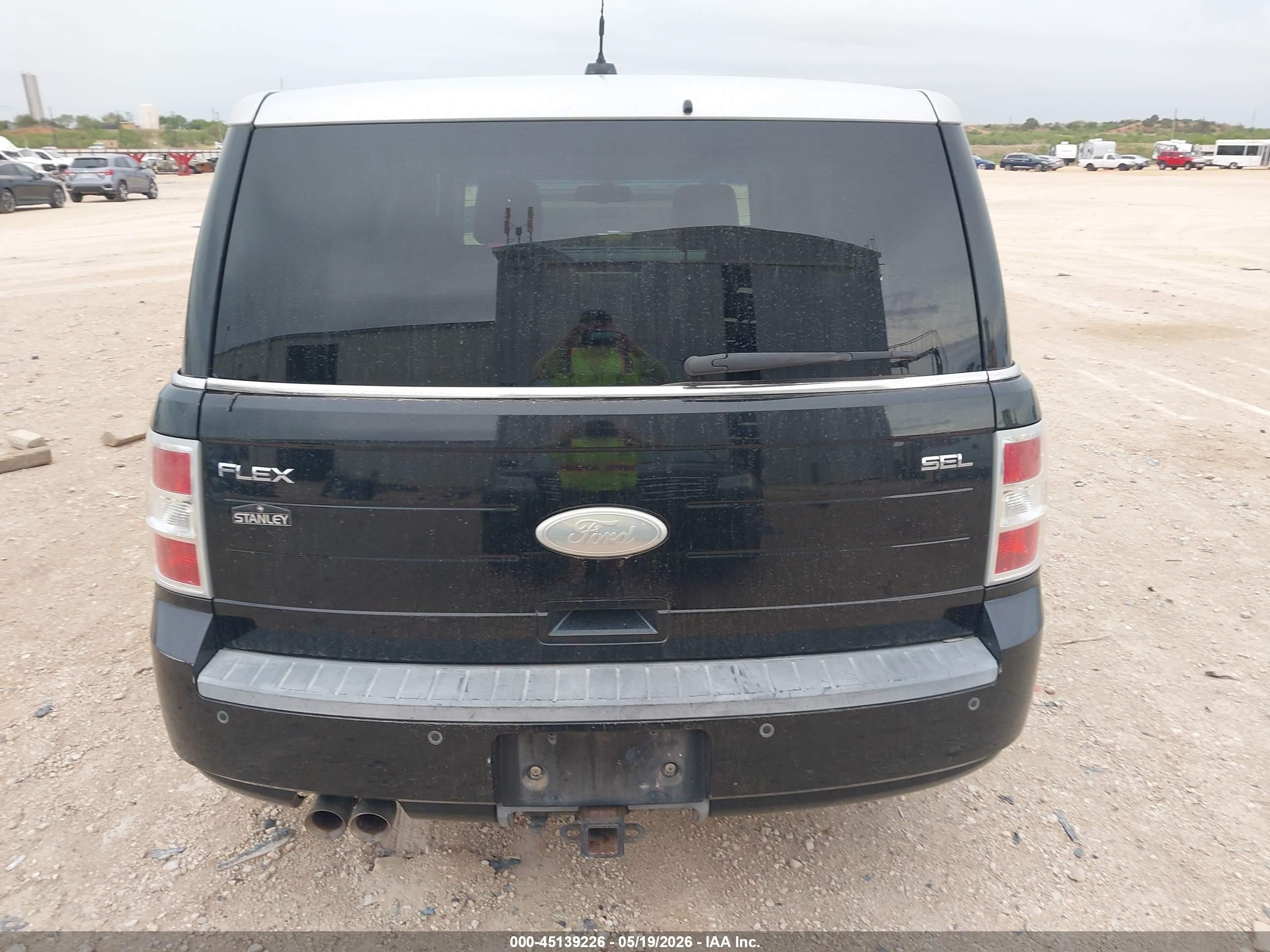 2009 Ford Flex Sel Черный vin: 2FMDK52C99BA36373