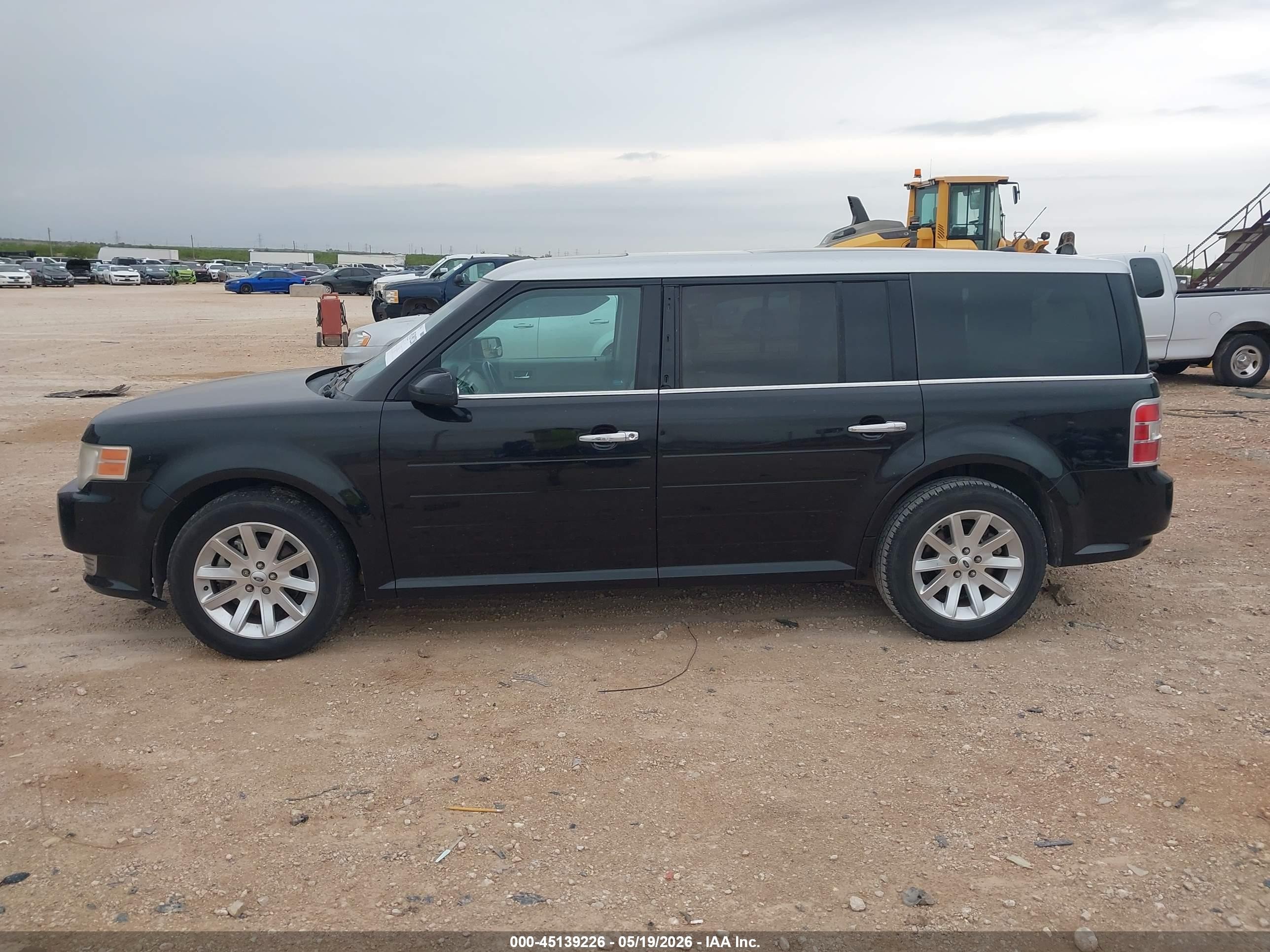 2009 Ford Flex Sel Черный vin: 2FMDK52C99BA36373