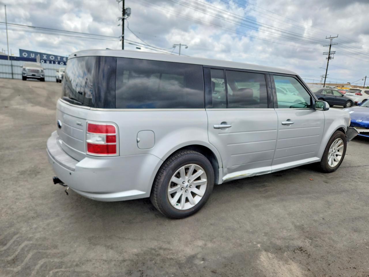2009 Ford Flex Sel Silver vin: 2FMDK52CX9BA09506