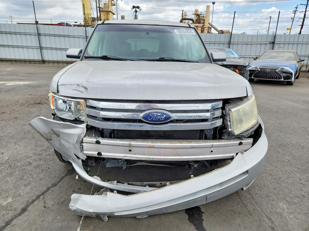 2009 Ford Flex Sel Silver vin: 2FMDK52CX9BA09506