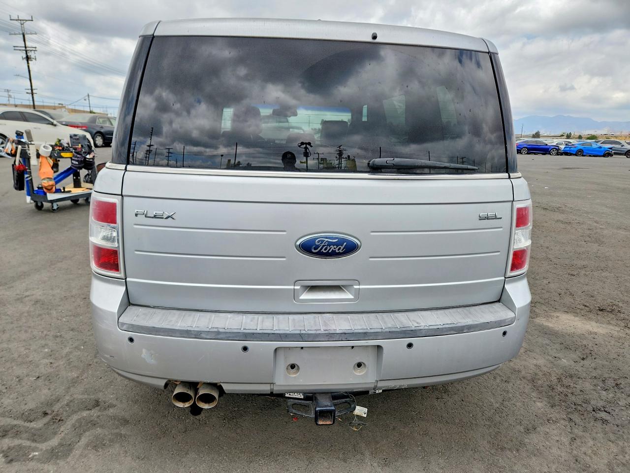 2009 Ford Flex Sel Silver vin: 2FMDK52CX9BA09506