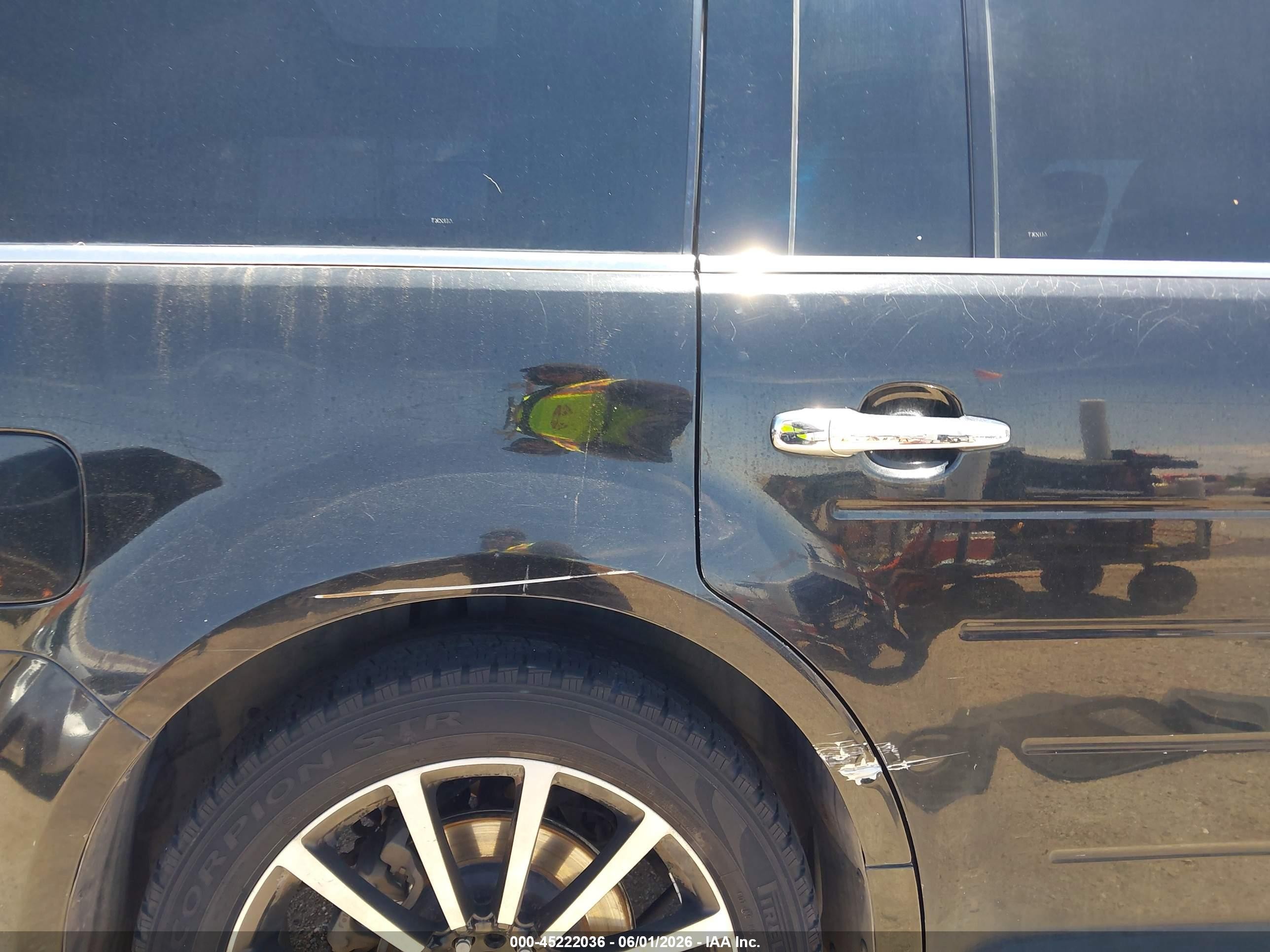 2009 Ford Flex Sel Black vin: 2FMDK52CX9BA11305
