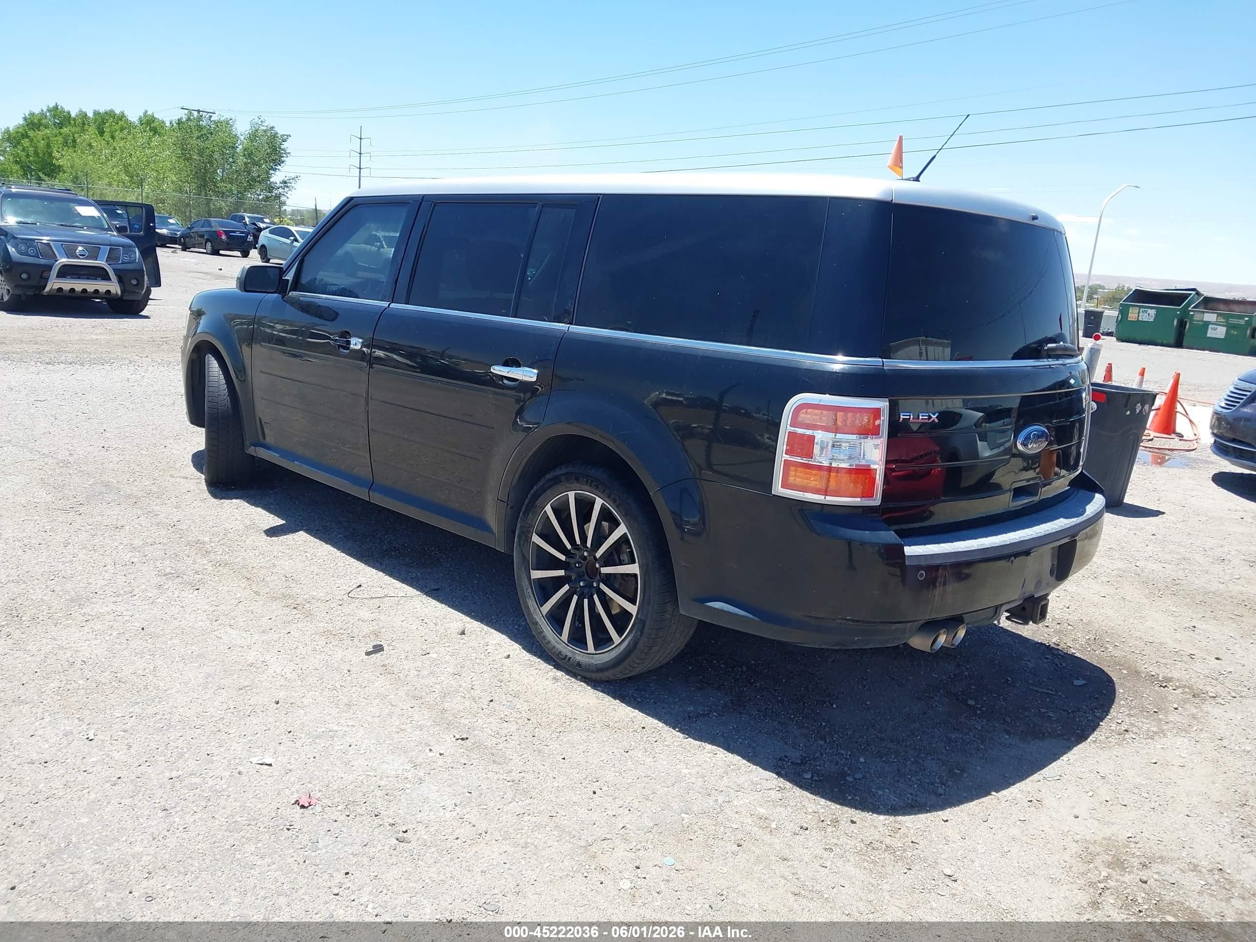 2009 Ford Flex Sel Black vin: 2FMDK52CX9BA11305