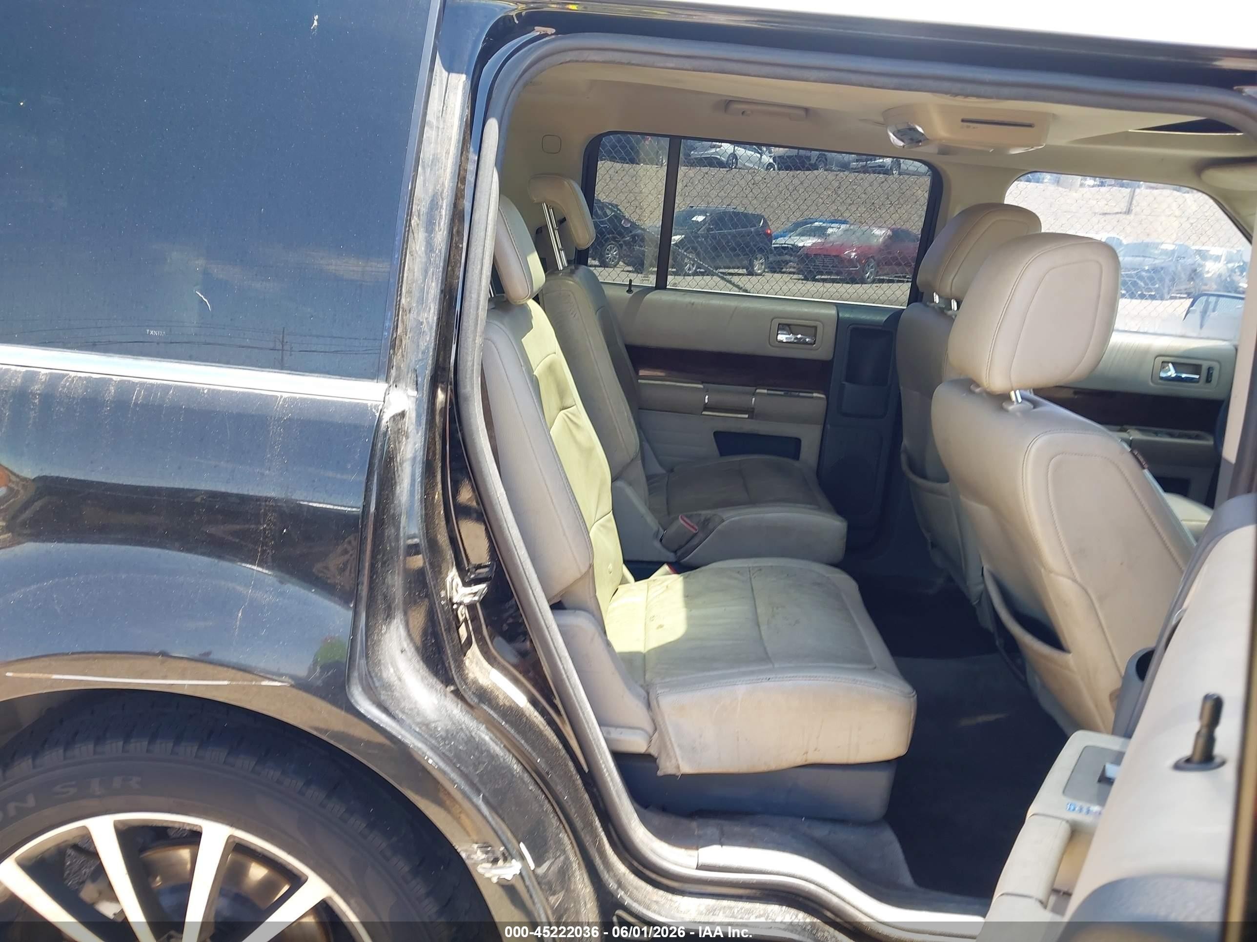 2009 Ford Flex Sel Black vin: 2FMDK52CX9BA11305