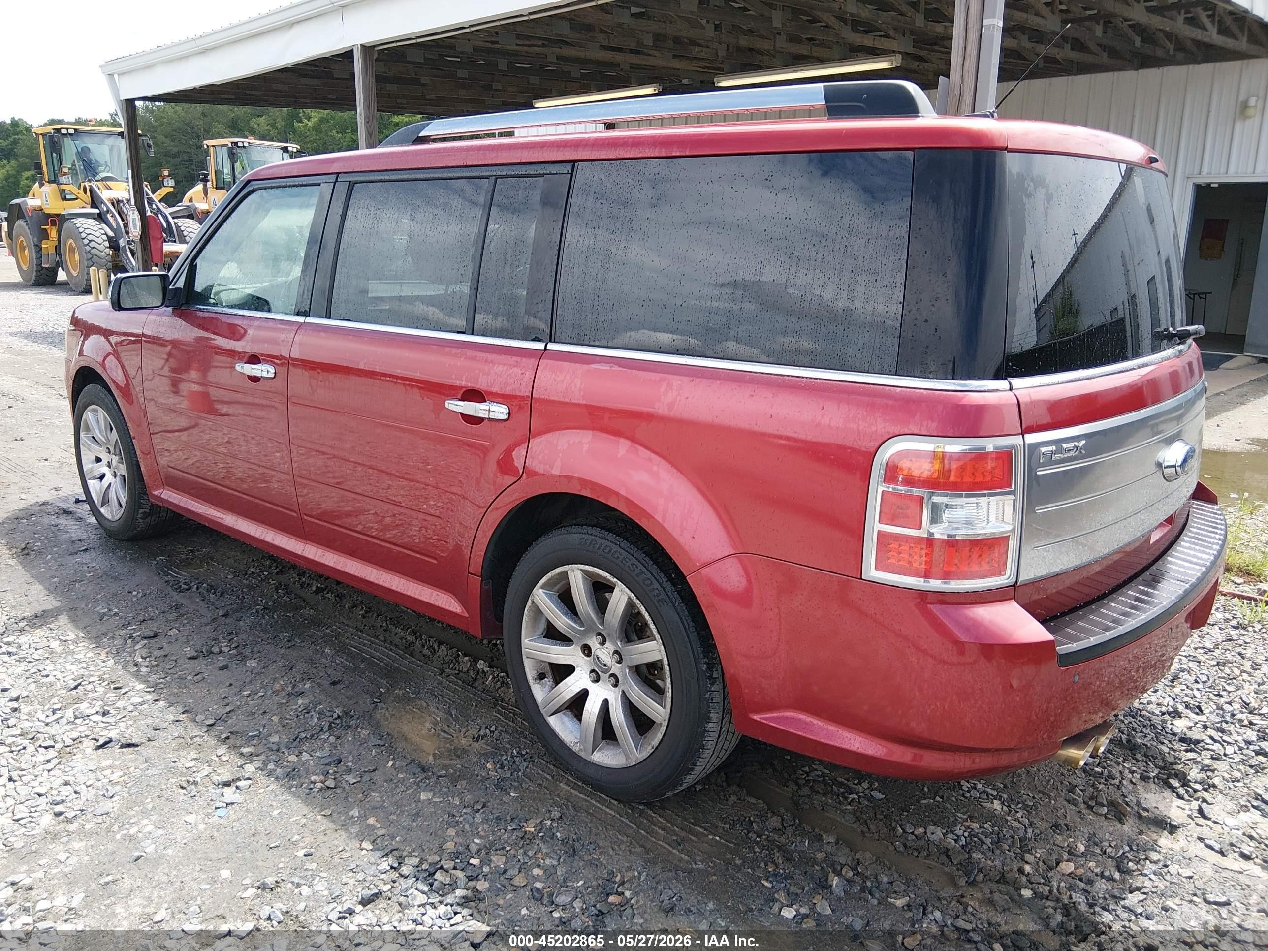 2009 Ford Flex Limited Red vin: 2FMDK53C19BA03723