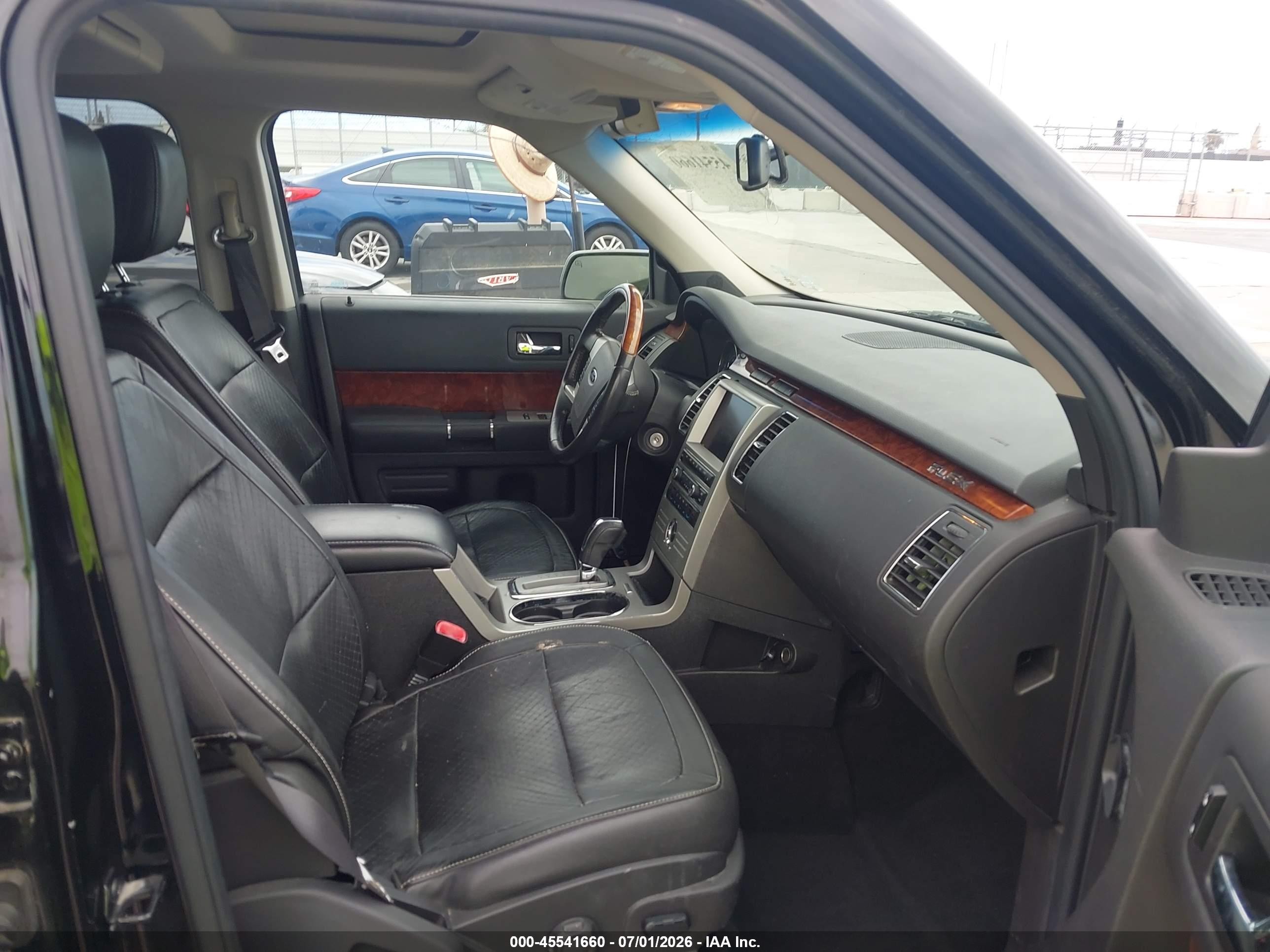 2009 Ford Flex Limited Black vin: 2FMDK53C19BA20392