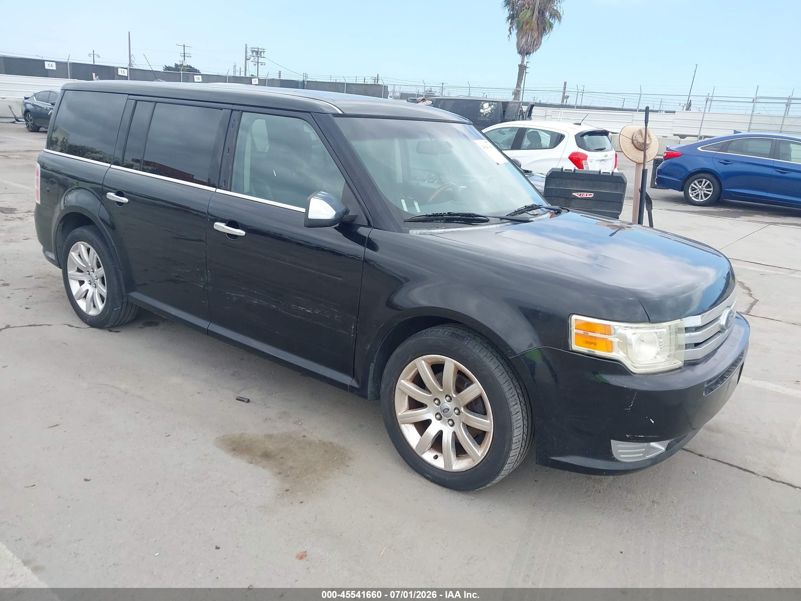 2009 Ford Flex Limited Black vin: 2FMDK53C19BA20392