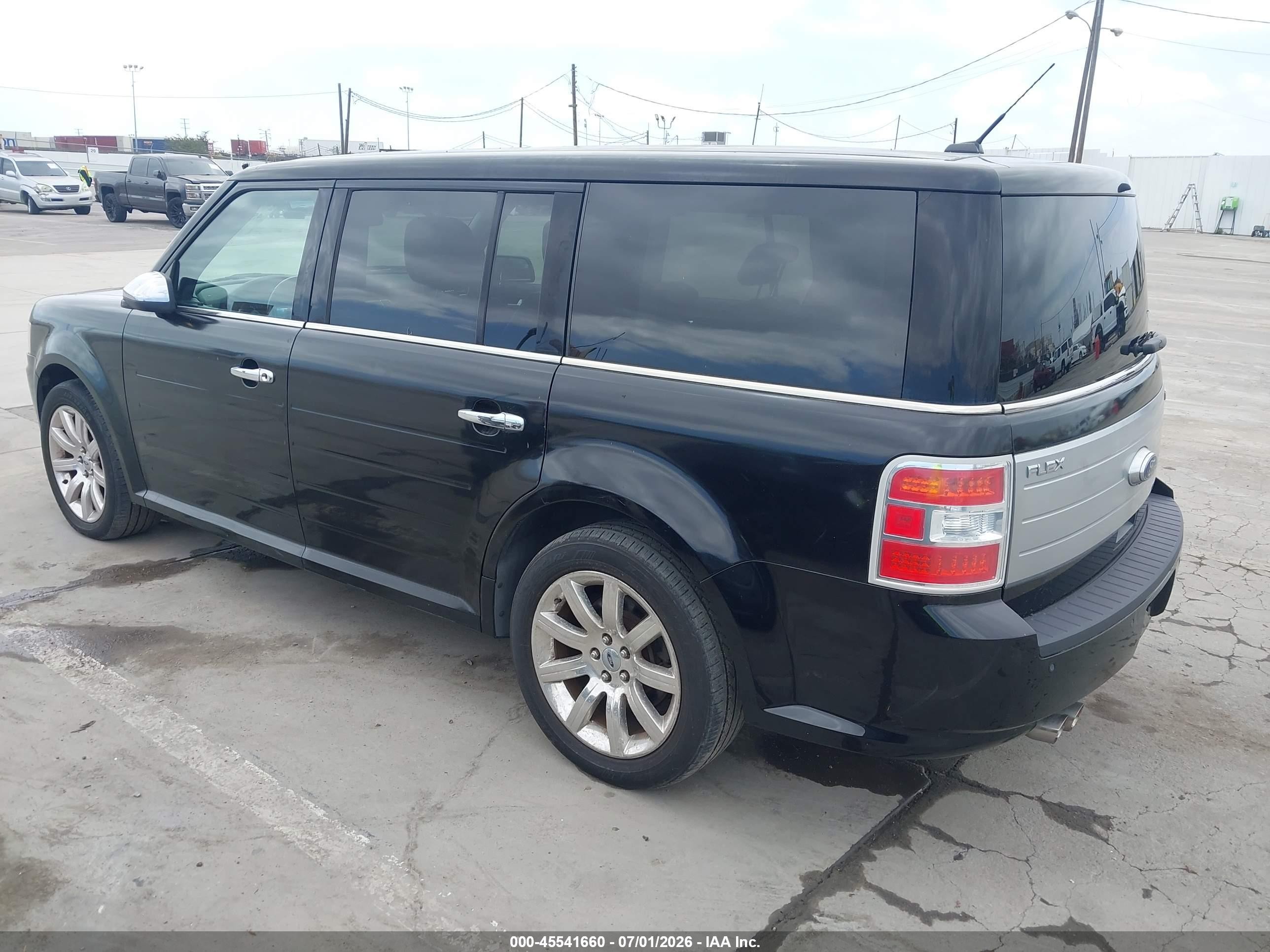 2009 Ford Flex Limited Black vin: 2FMDK53C19BA20392