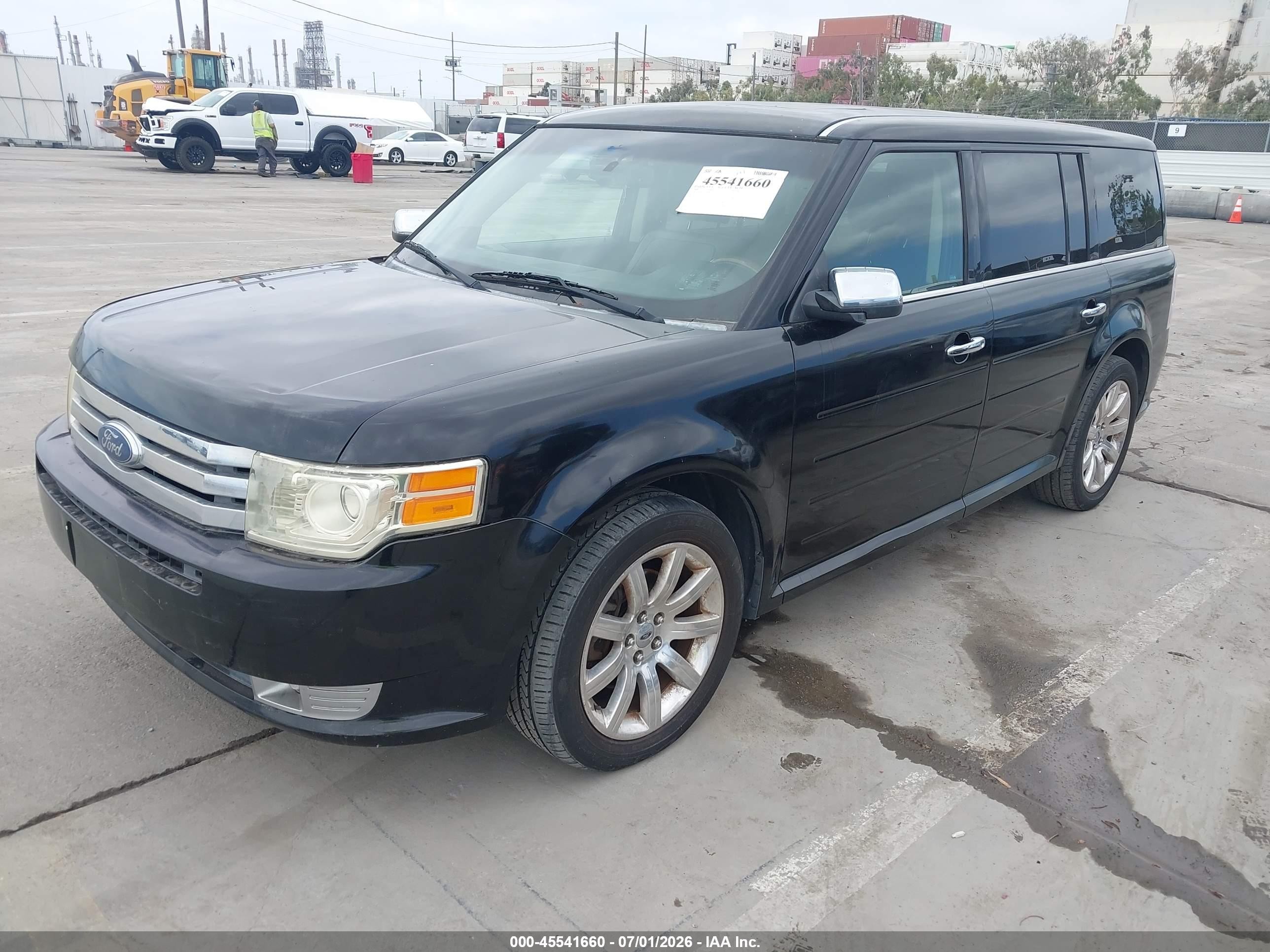 2009 Ford Flex Limited Black vin: 2FMDK53C19BA20392