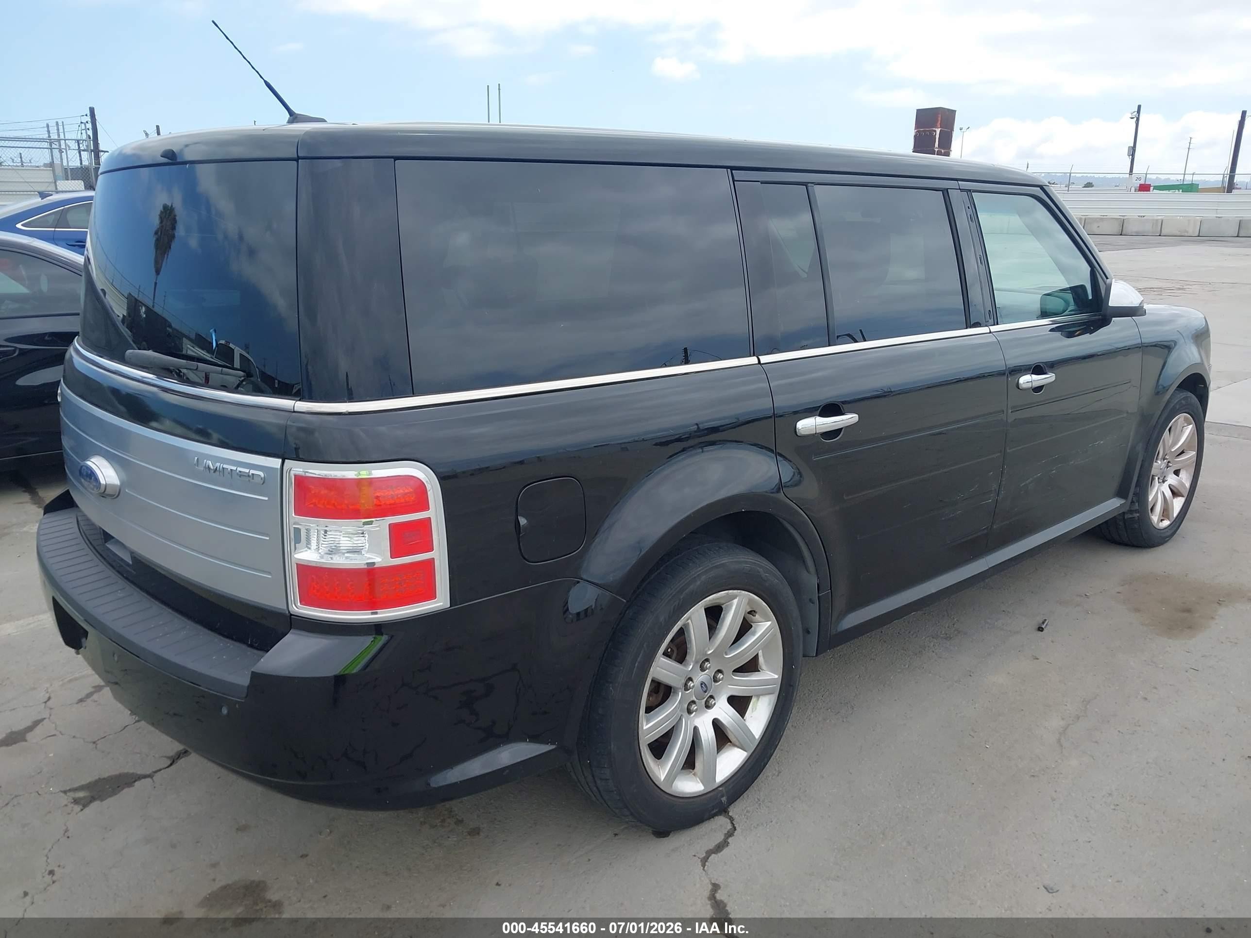 2009 Ford Flex Limited Black vin: 2FMDK53C19BA20392