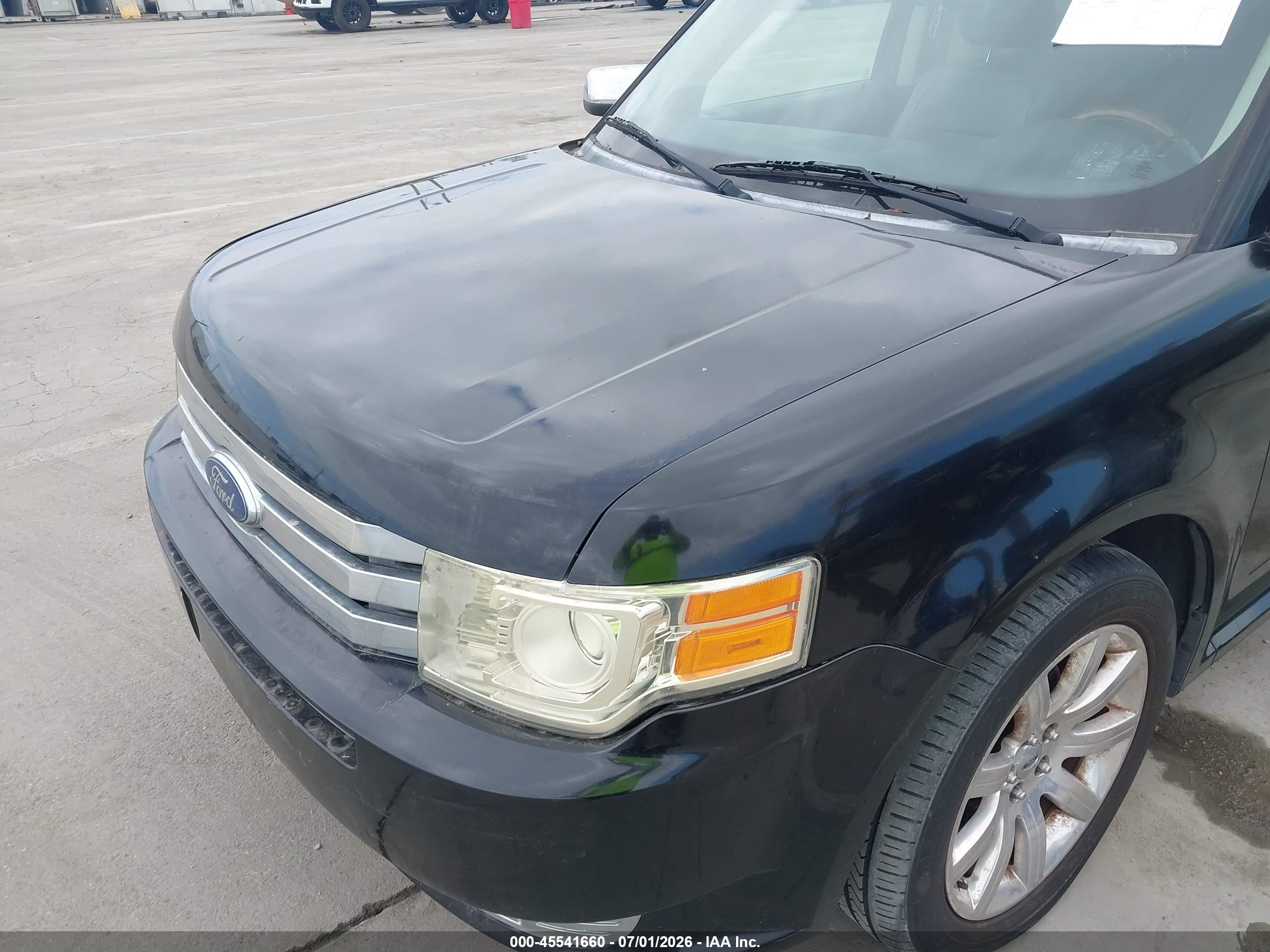 2009 Ford Flex Limited Black vin: 2FMDK53C19BA20392