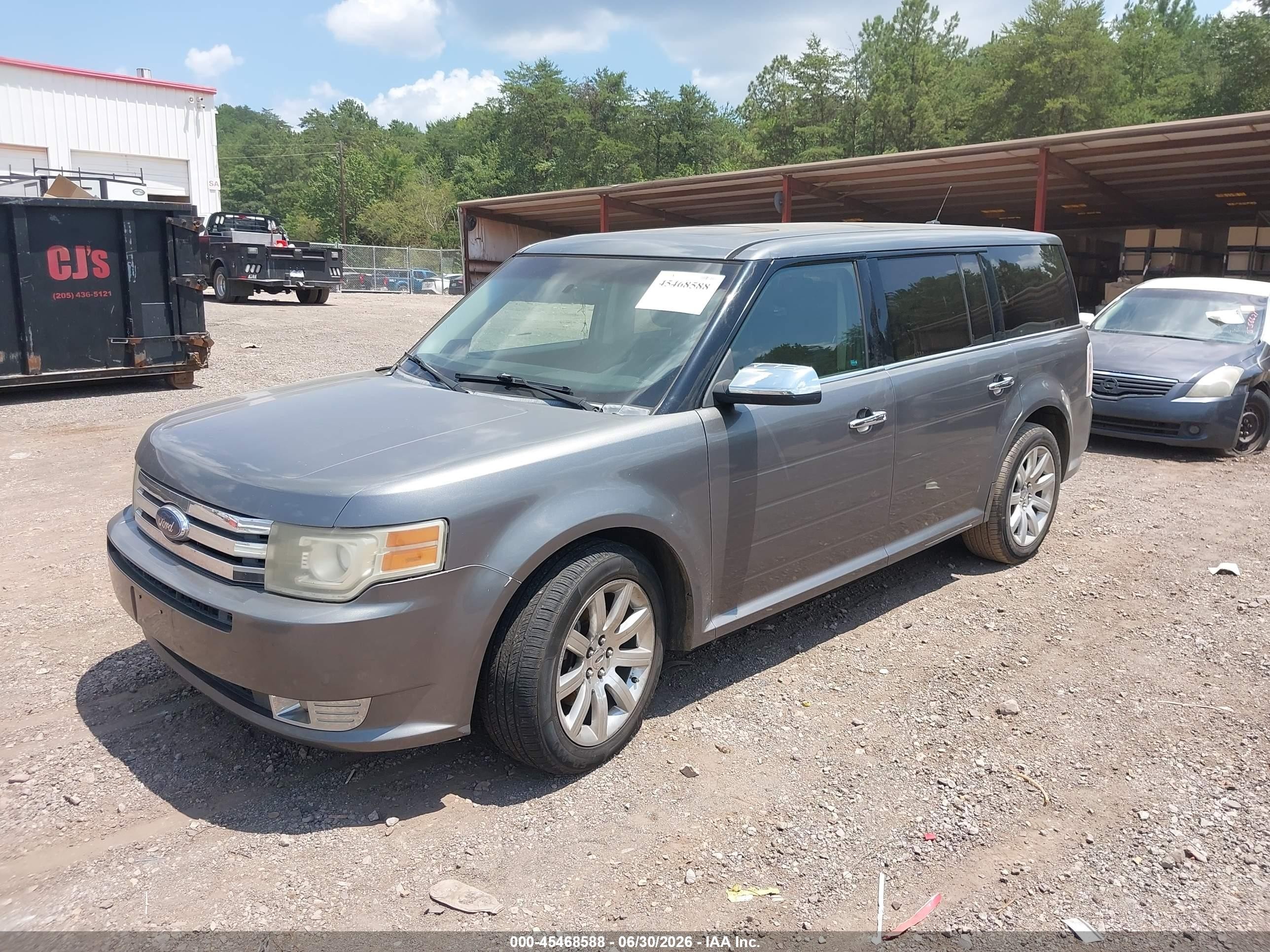 2009 Ford Flex Limited Gray vin: 2FMDK53C19BA36169