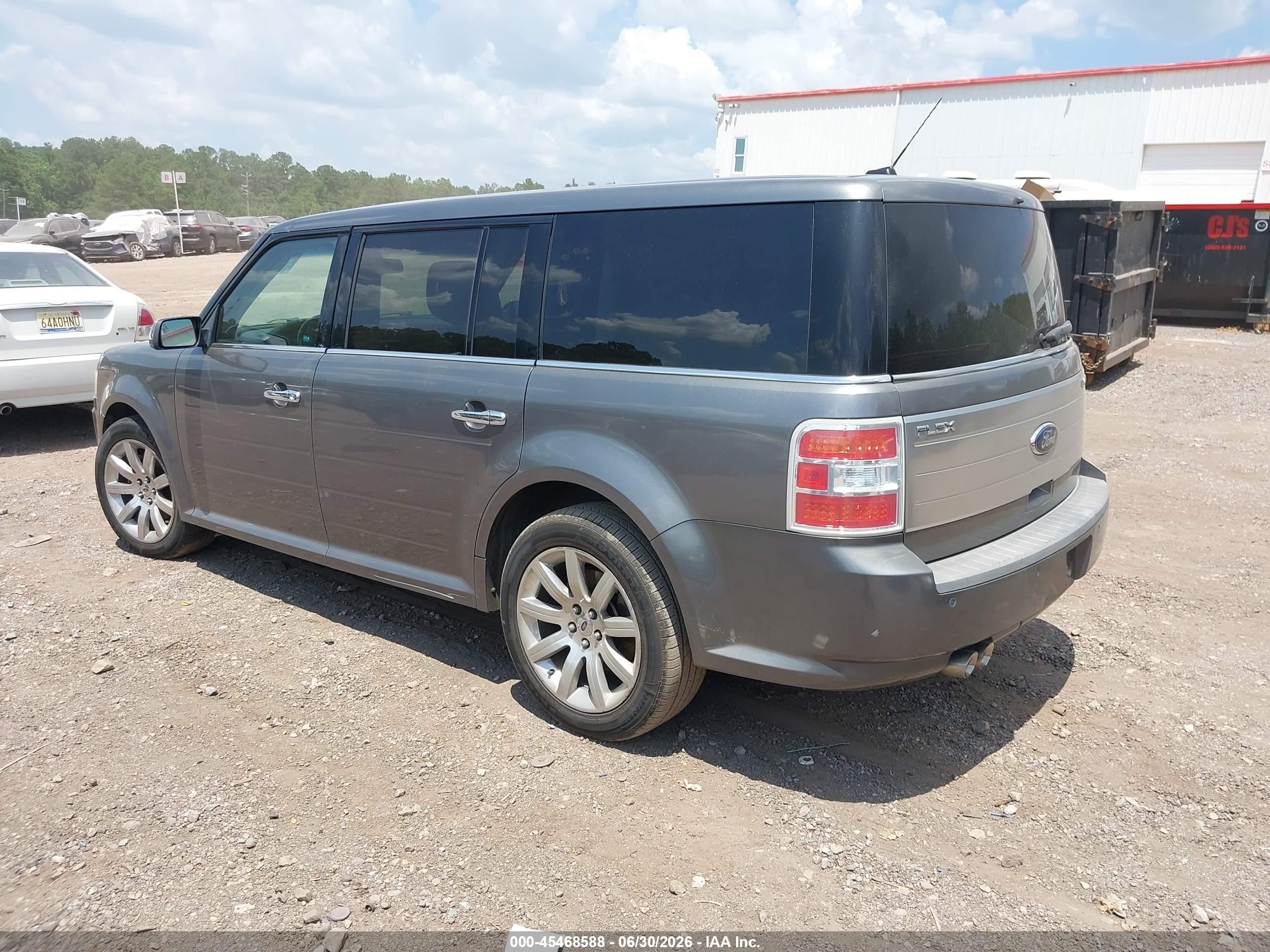 2009 Ford Flex Limited Gray vin: 2FMDK53C19BA36169